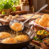 Stainless Steel 4-Inch Poori Frying Skimmer