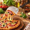Shengya 18 × 45 cm Round Stainless Steel Pizza Lifter With Black Handle