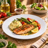 Forte Rollo 27 cm White Ceramic Dinner Plate