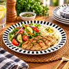 Blaze Milano 8-Inch Melamine Flat Plate