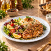 Blaze KB White Melamine Flat Plate - 8 & 11 Inch