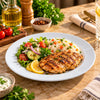 Forte Classic White Ceramic Flat Plate - 21 & 26 cm