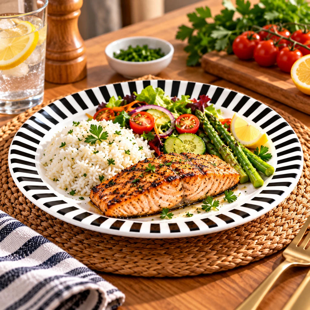 Blaze Milano 10-Inch Melamine Flat Dinner Plate