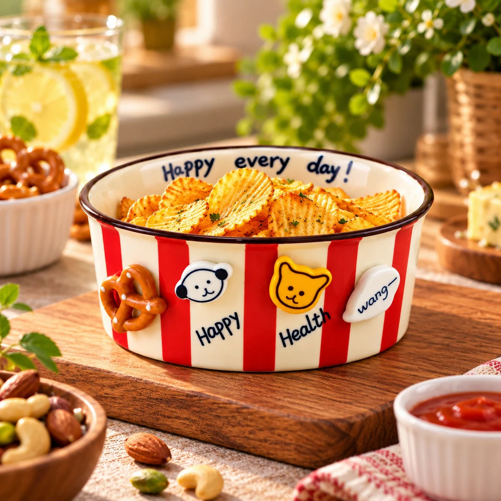 Varyag 780 ml Ceramic Snack Bowl