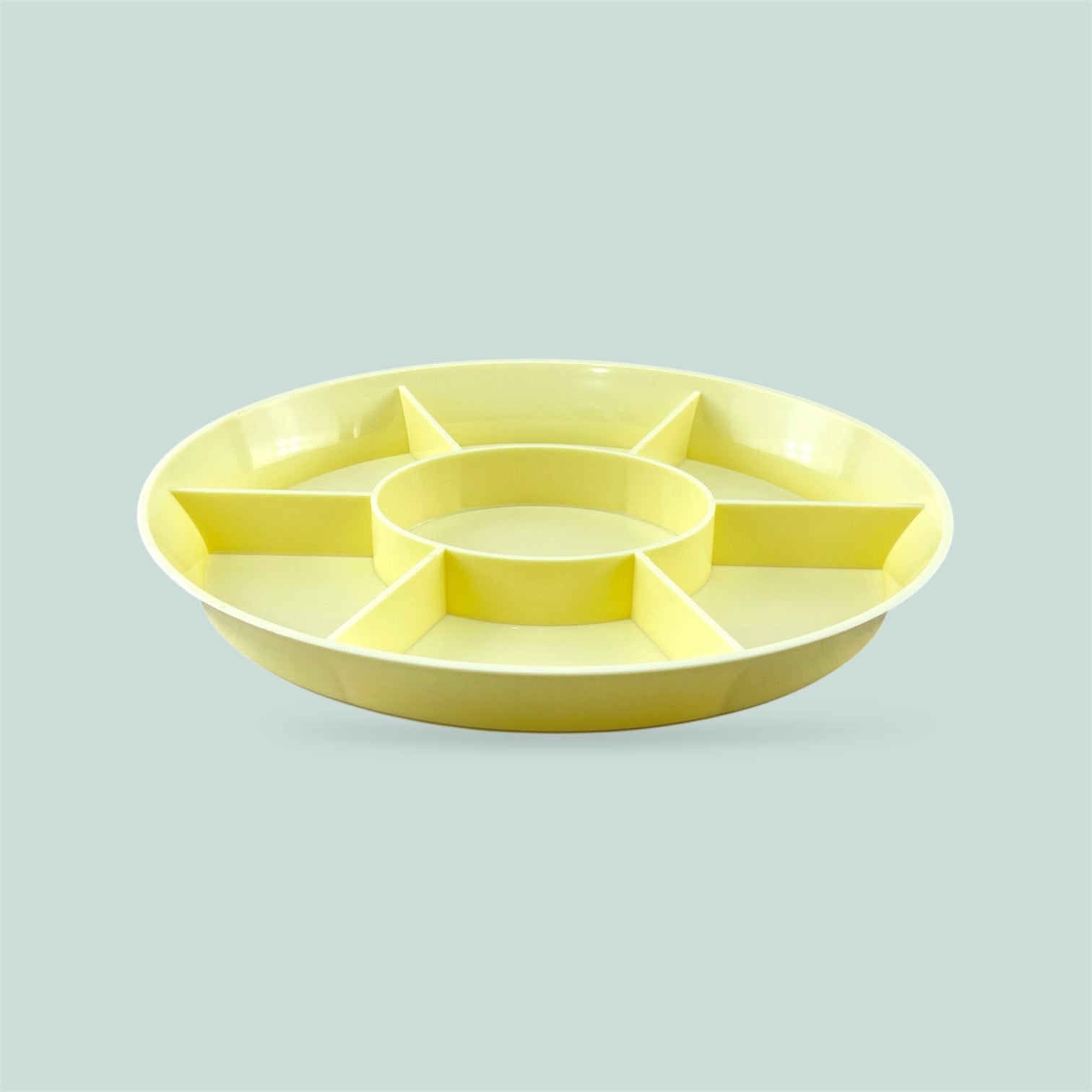 7-Portion Appollo Oval Plastic Dry Fruit Dish