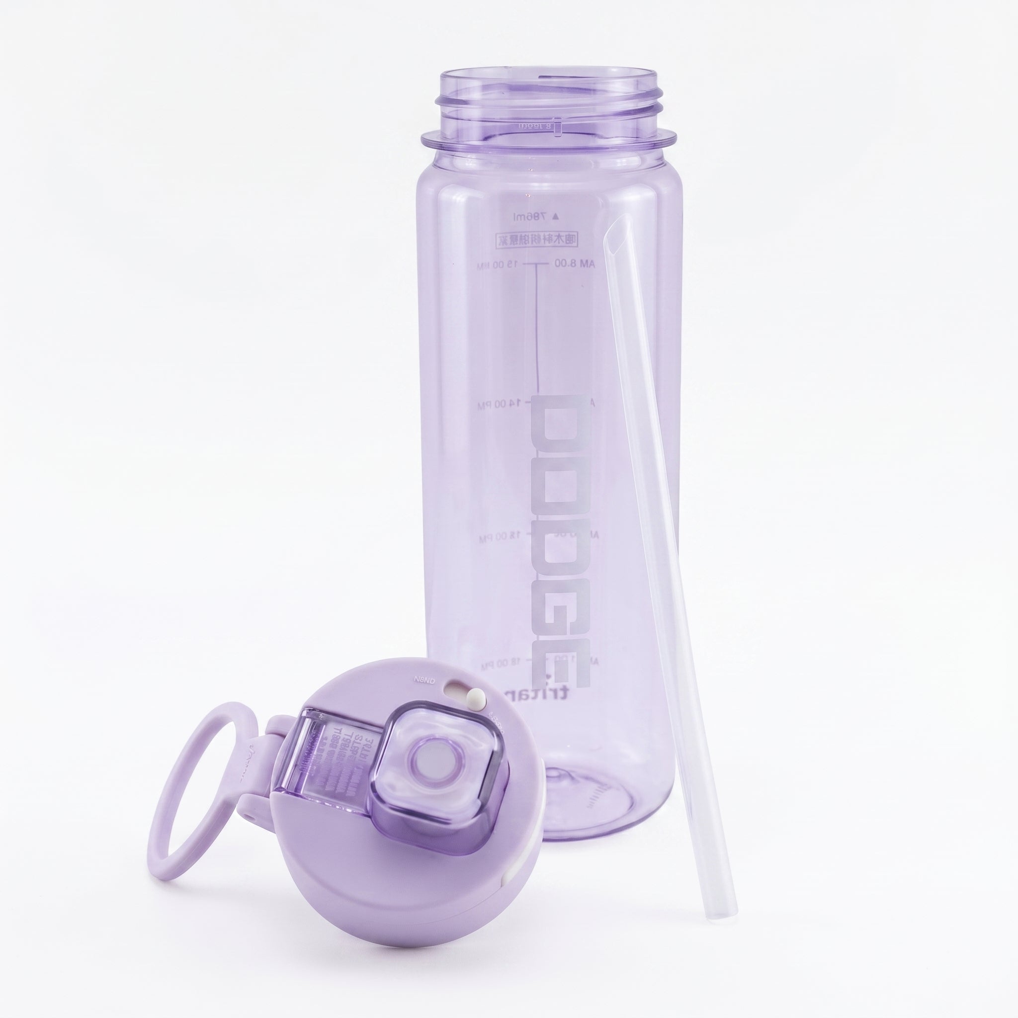 Dodge 780 ml Water Bottles With Straw Lid