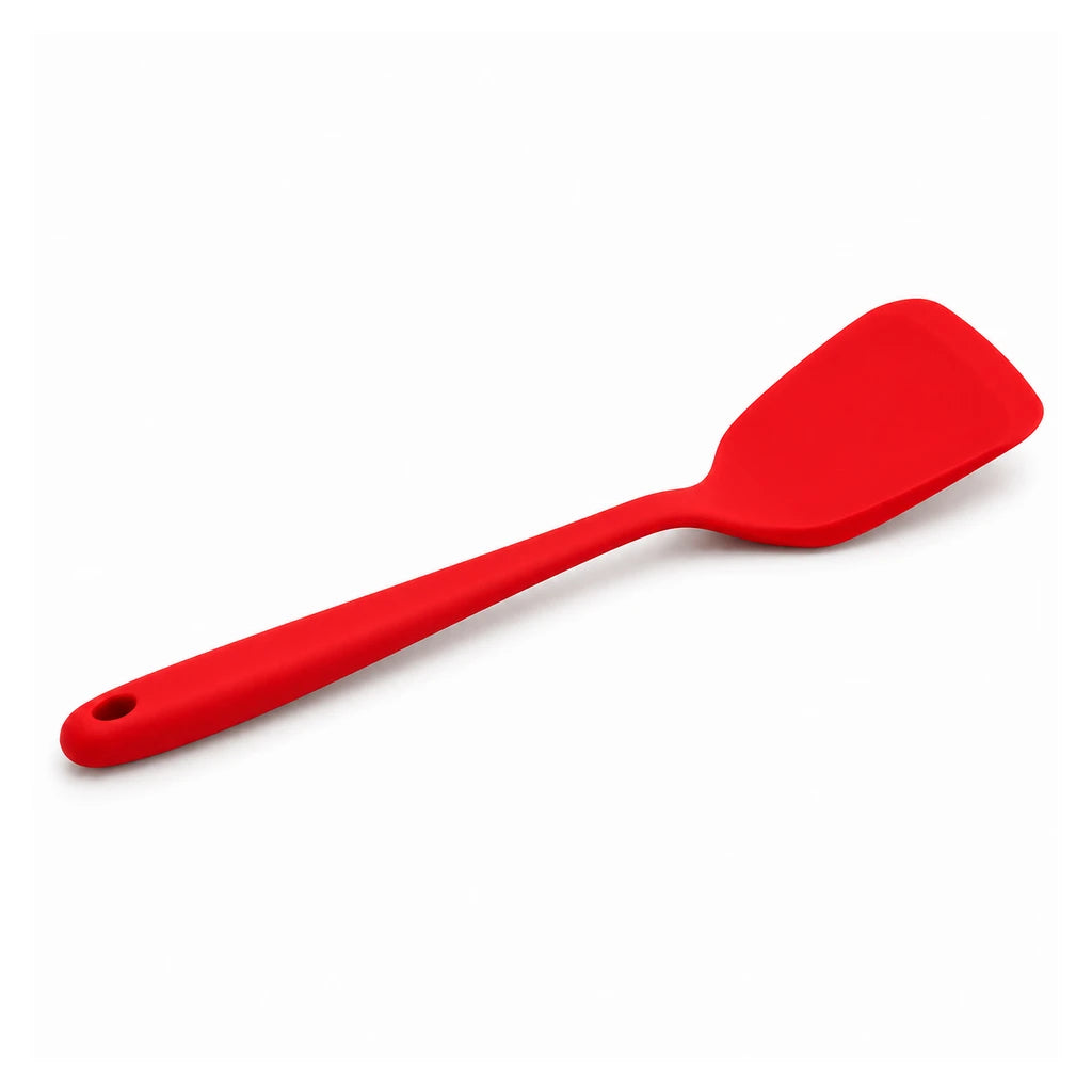 BEST Red Solid Silicone Turner, 13 Inch