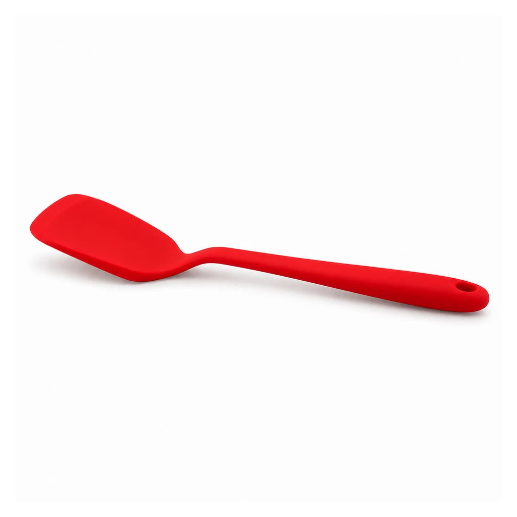 BEST Red Solid Silicone Turner, 13 Inch