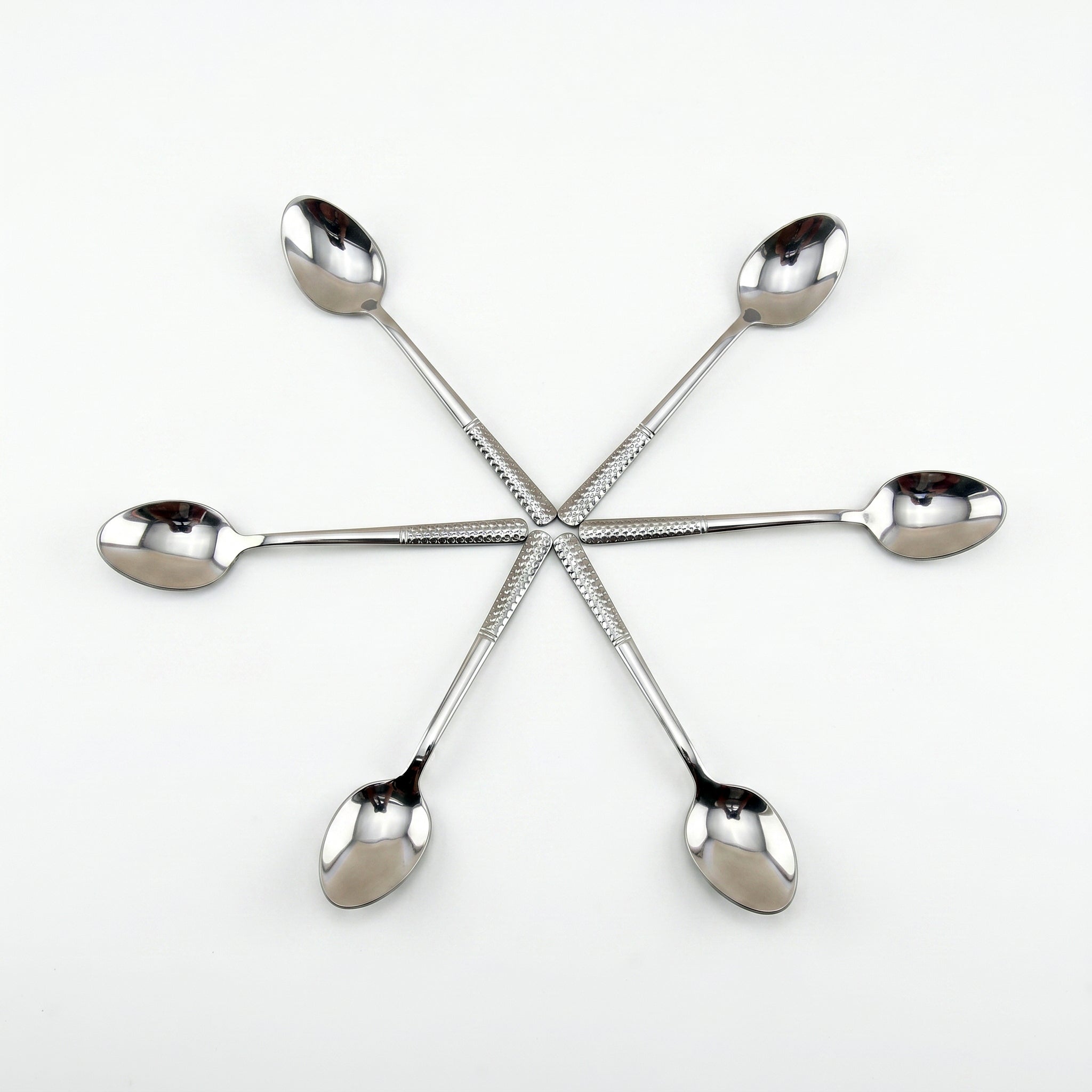 Blaze R.P.2 Stainless Steel 6-Piece Silver Tea Spoon Set