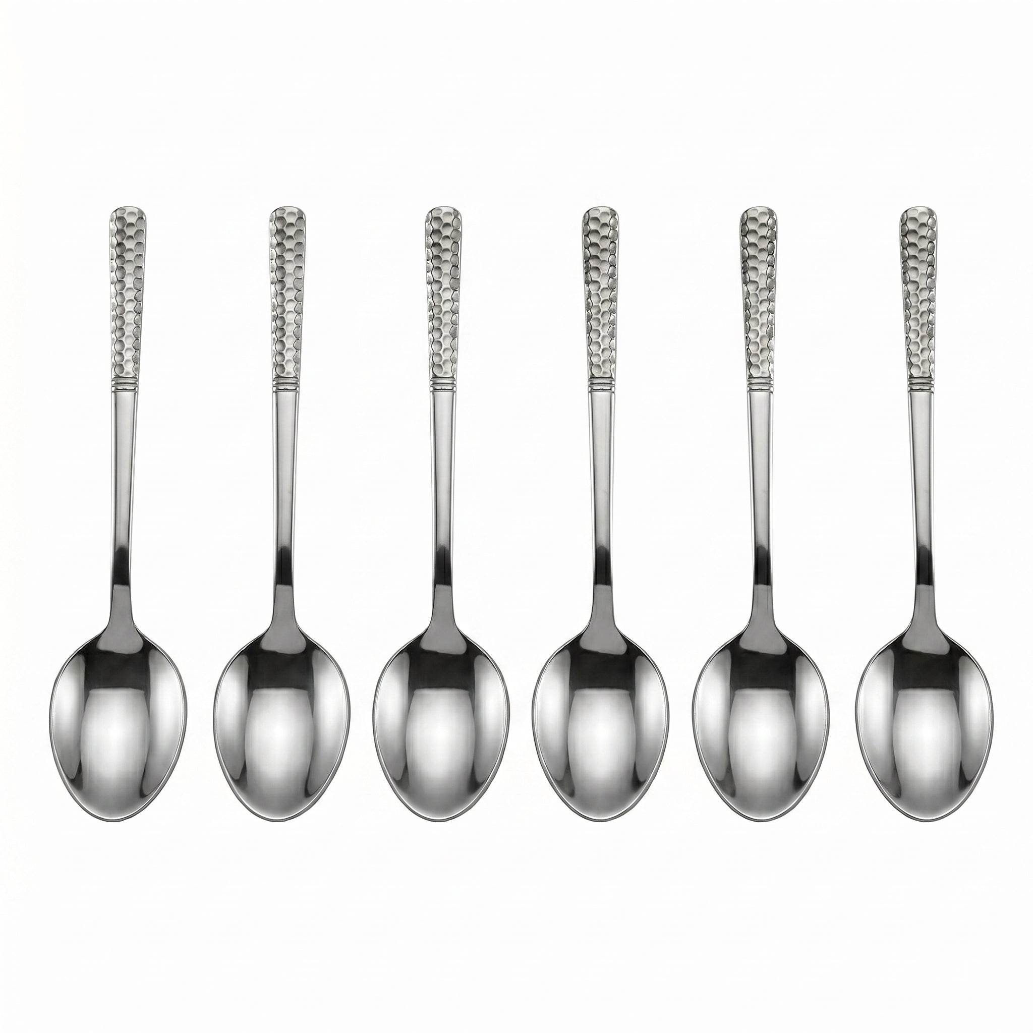 Blaze R.P.2 Stainless Steel 6-Piece Silver Tea Spoon Set