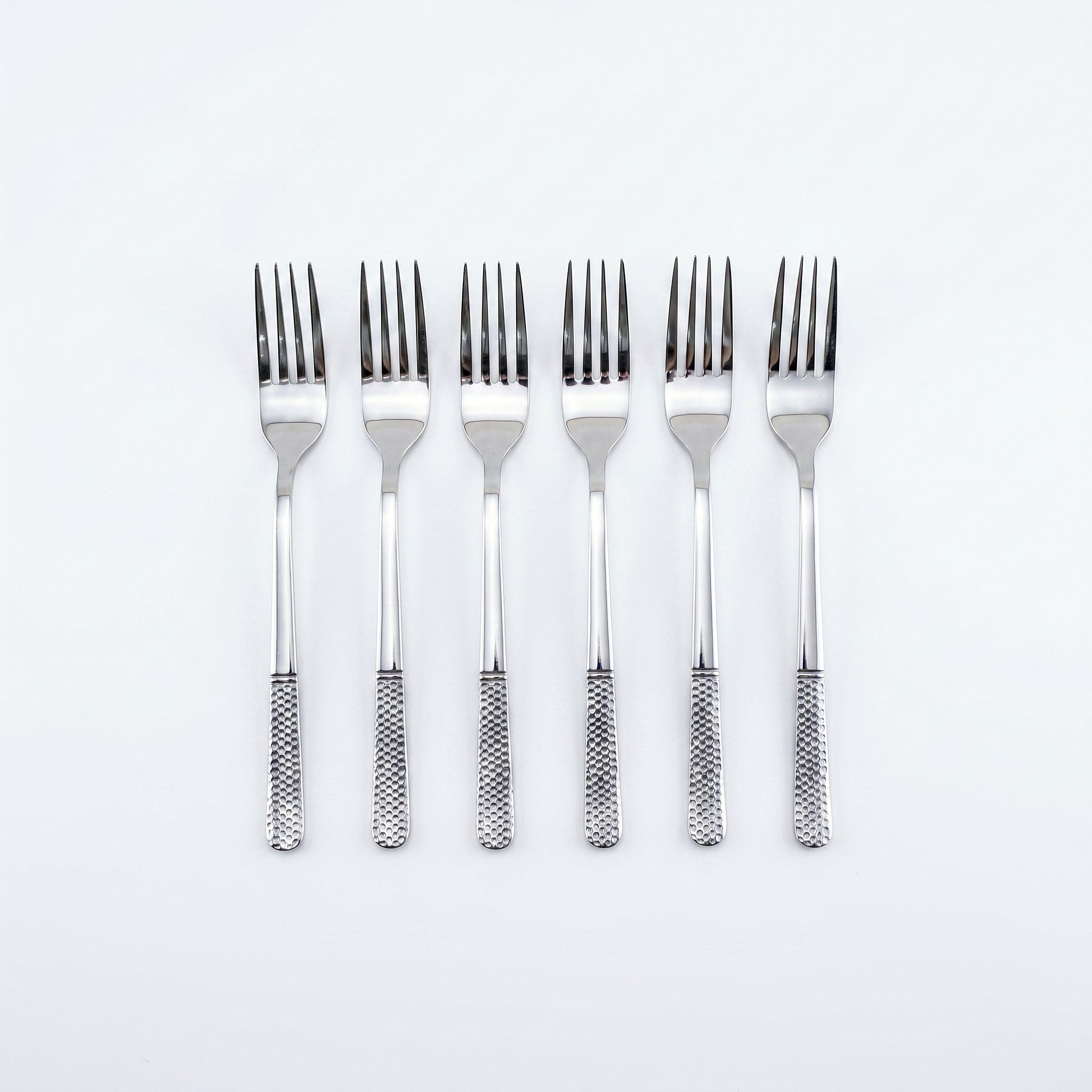 Blaze R.P.2 Stainless Steel 6-Piece Silver Table Fork Set