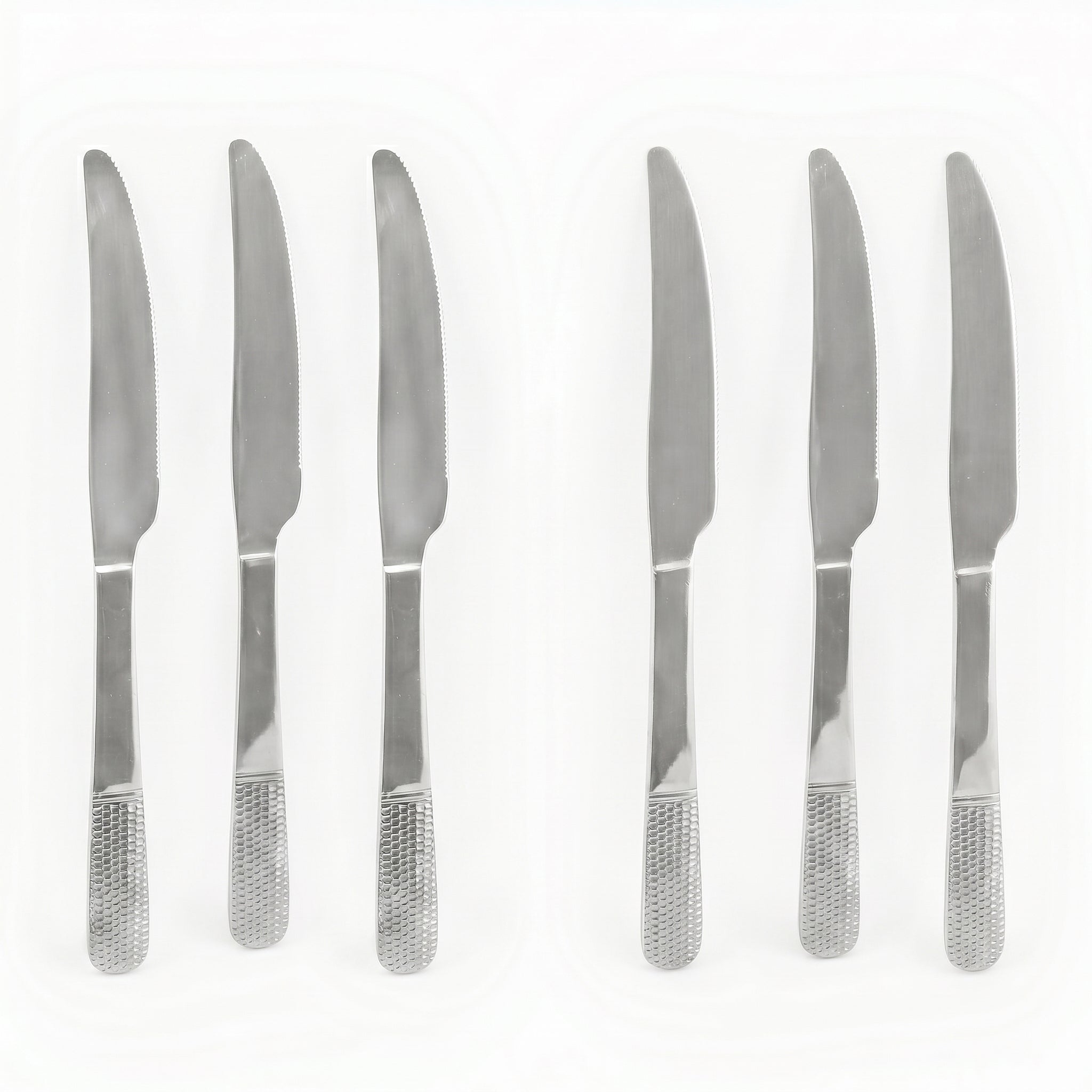 Blaze R.P.2 Stainless Steel 6-Piece Silver Table Knife Set