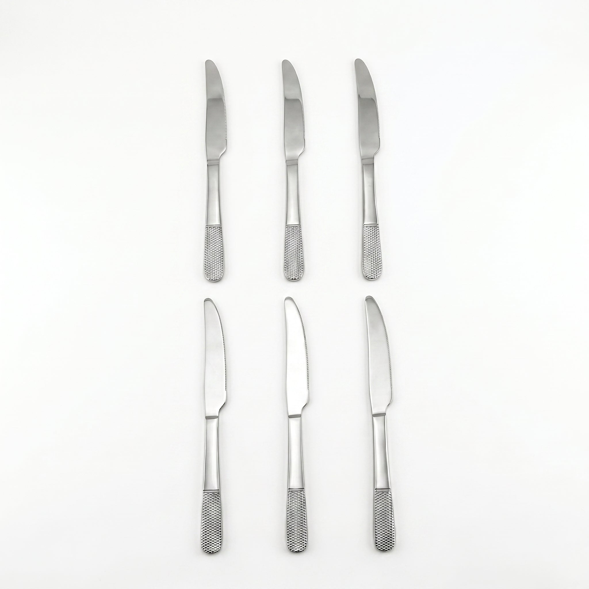 Blaze R.P.2 Stainless Steel 6-Piece Silver Table Knife Set