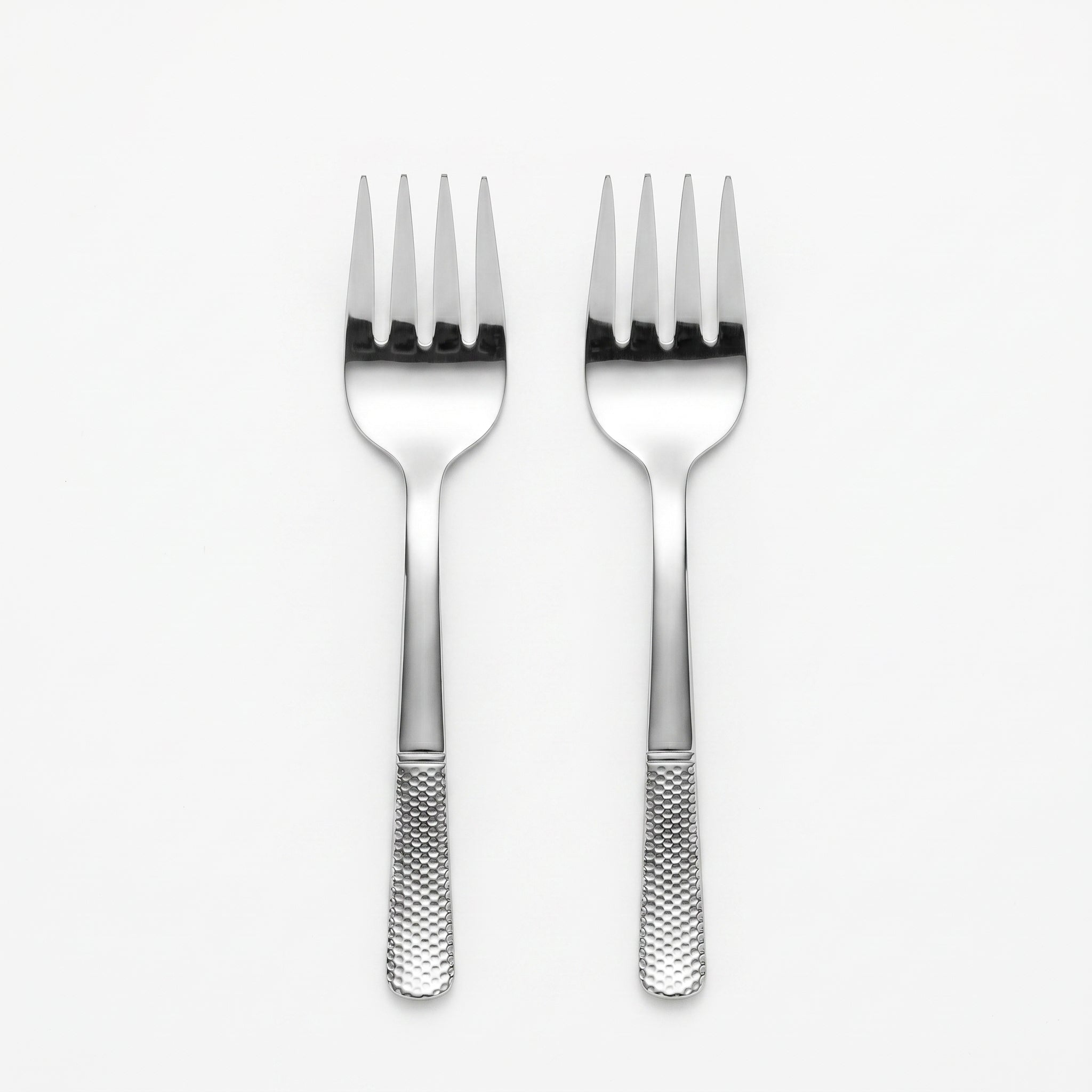 Blaze R.P.2 Stainless Steel 2-Piece Silver Serving Fork Set