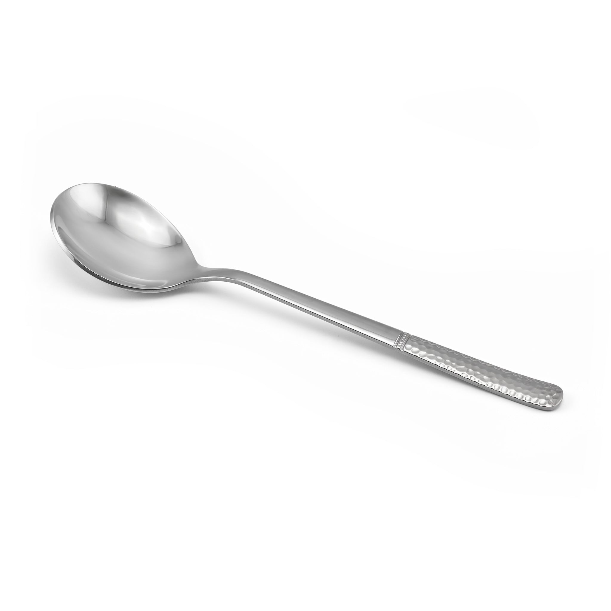 Blaze R.P.2 Stainless Steel 6-Piece Silver Dessert Soup Spoon Set Kaka Bawa Sons
