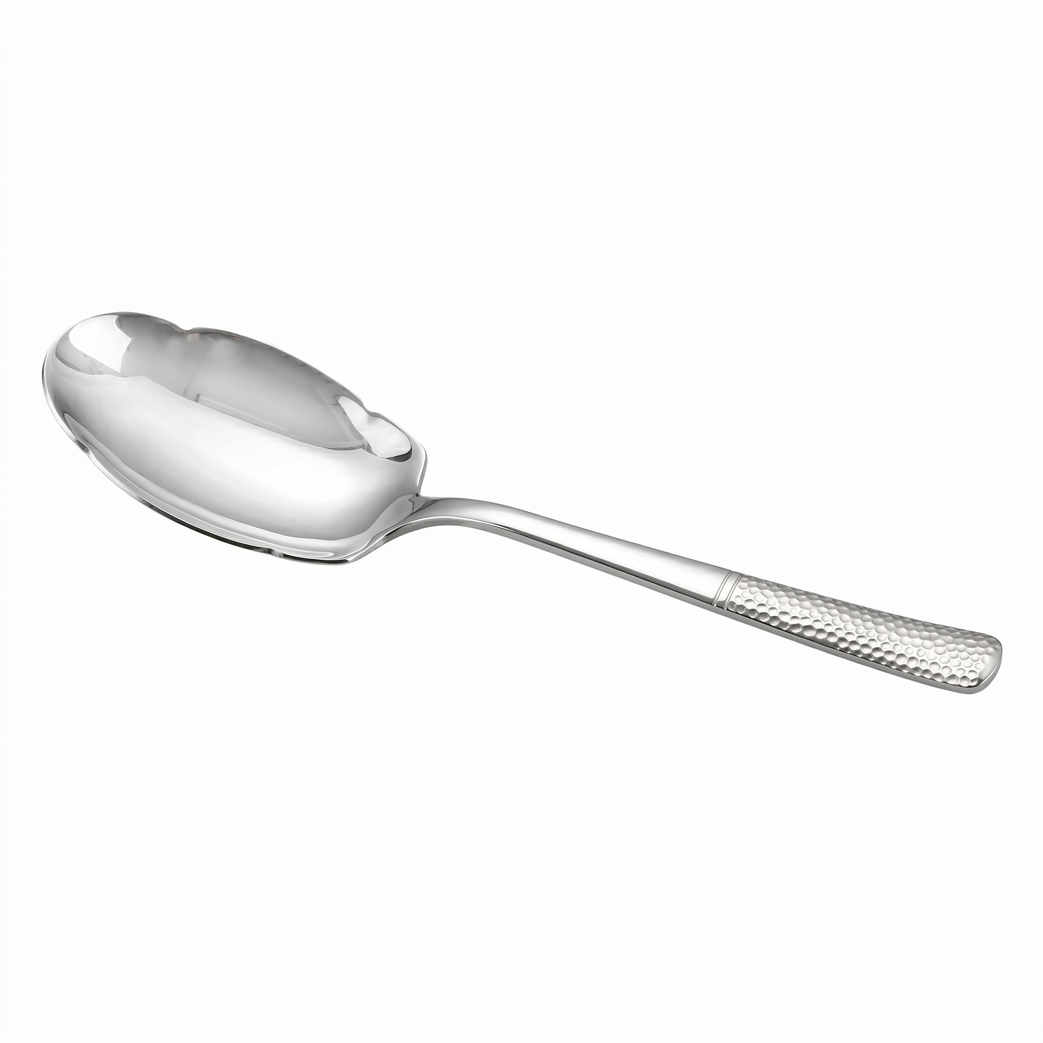 Blaze R.P.2 Stainless Steel 2-Piece Silver Serving Panja Rice Spoon Set Kaka Bawa Sons