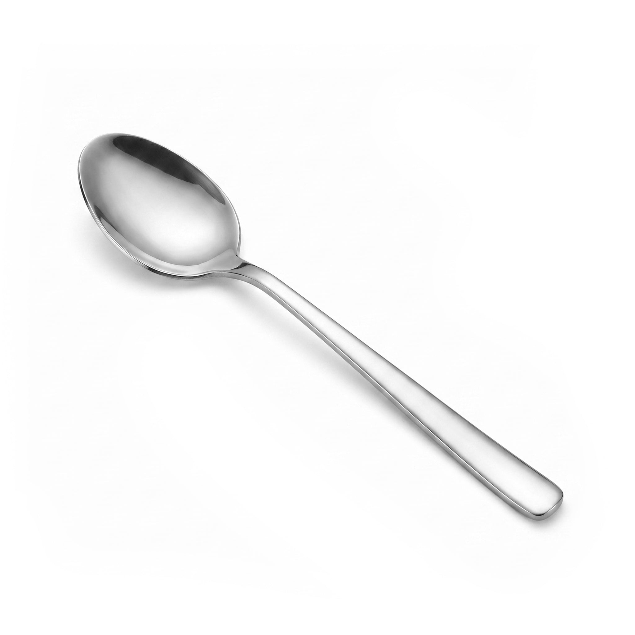 Blaze Pearl 6-Piece Stainless Steel Silver Tea Spoon Set