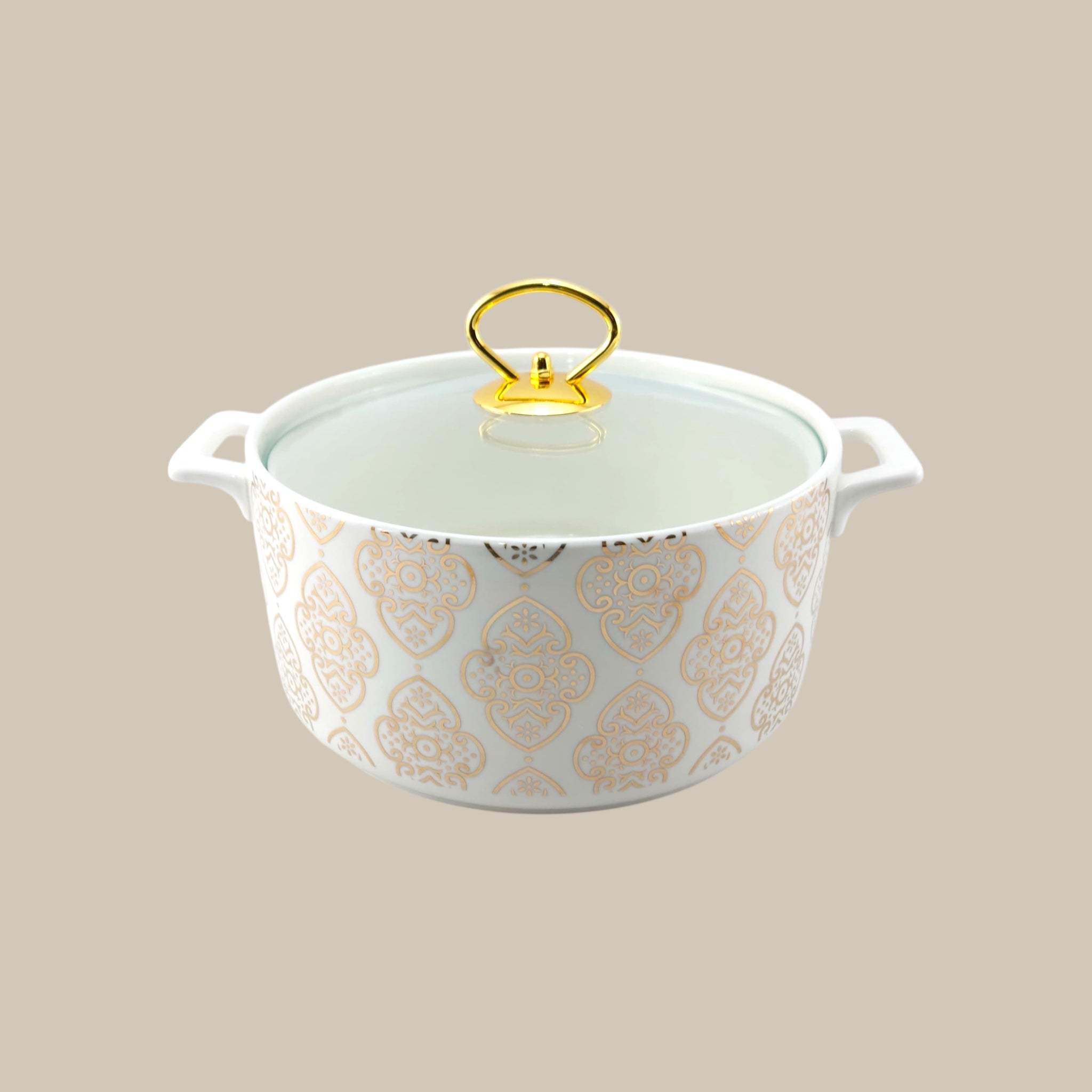 Royal 16-Piece Soup Set With Golden Stand