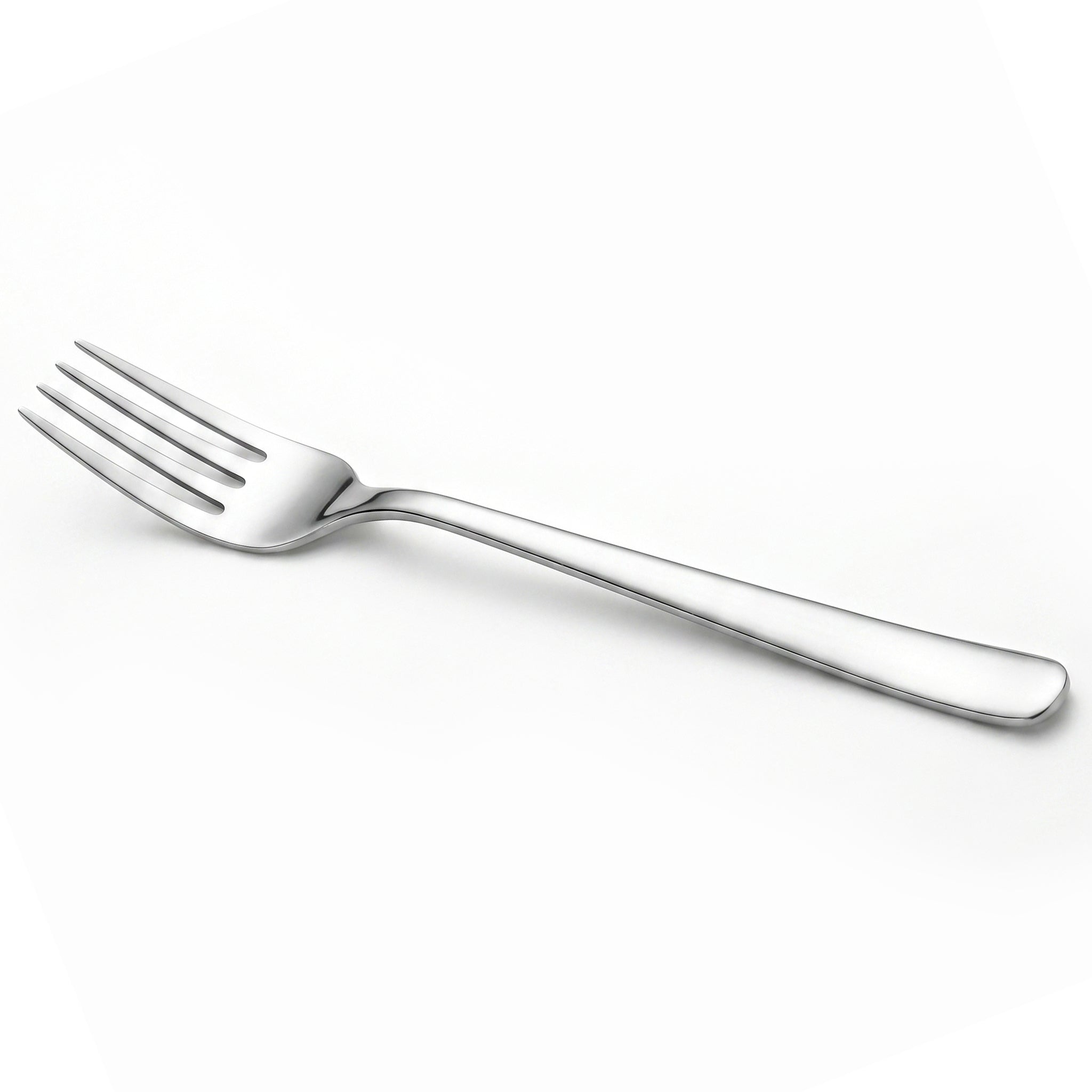 Blaze Pearl 6-Piece Stainless Steel Silver Table Fork Set