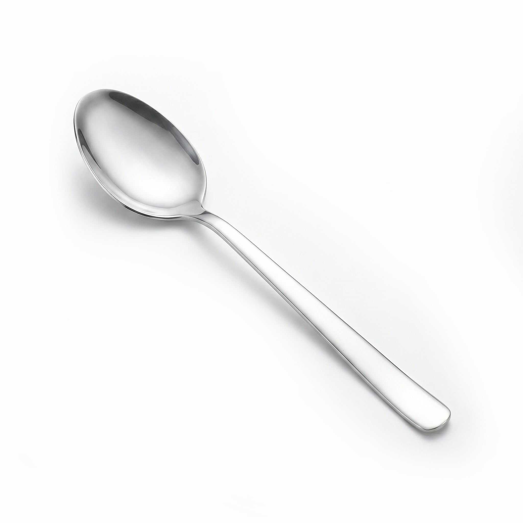 Blaze Pearl 2-Piece Stainless Steel Silver Serving Rice Spoon Set