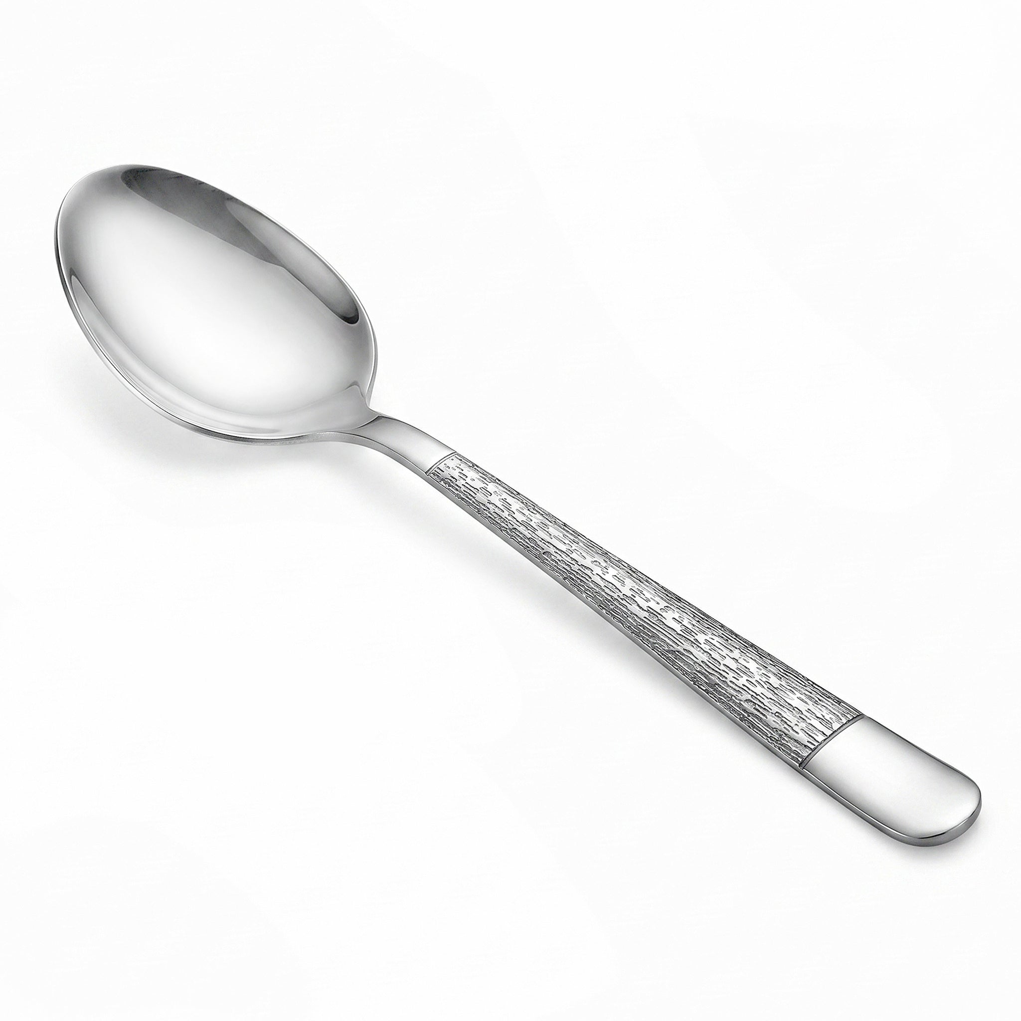 Blaze Tree 2-Piece Stainless Steel Silver Serving Rice Spoon Set