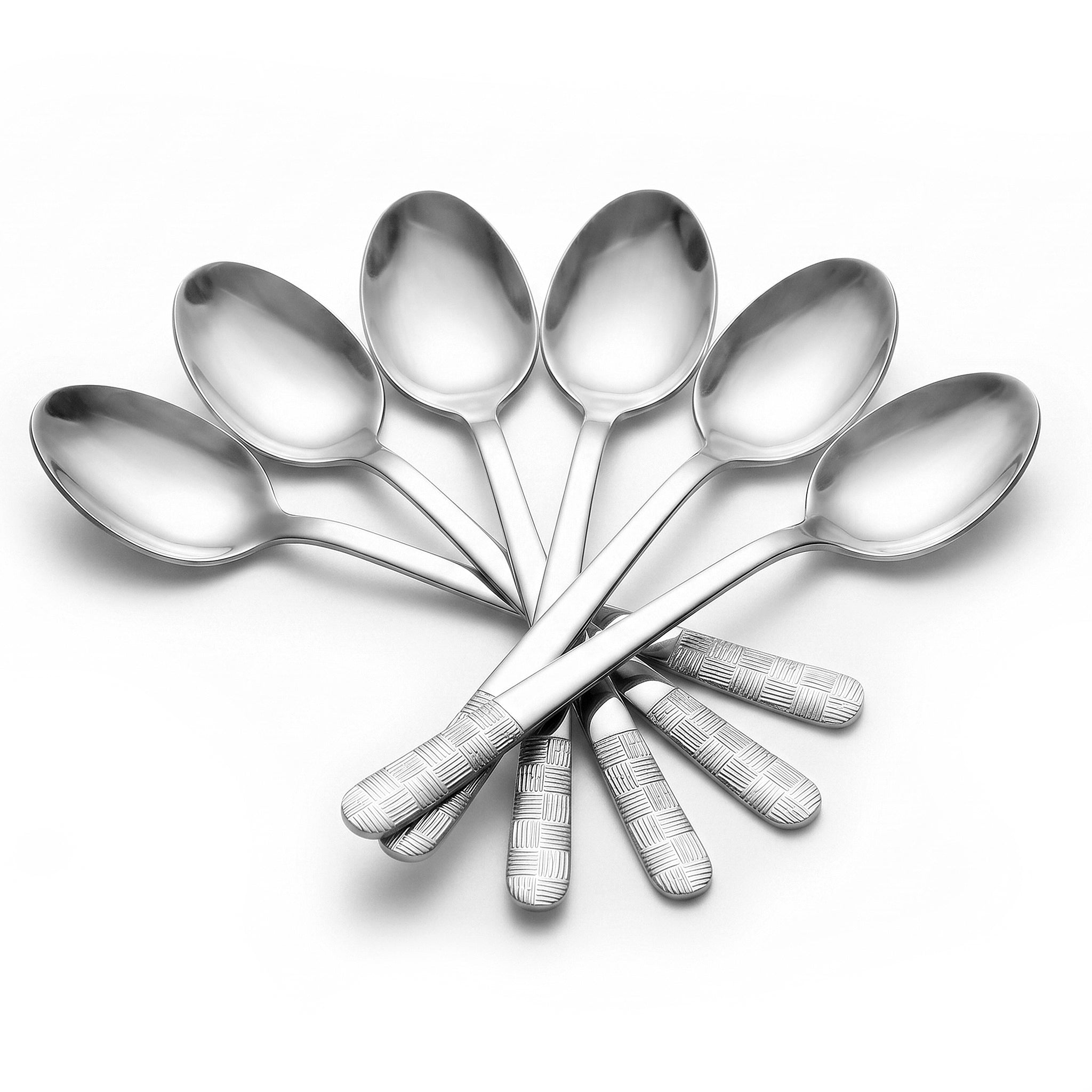 Blaze R.P.1 Stainless Steel 6-Piece Silver Dessert Spoon Set