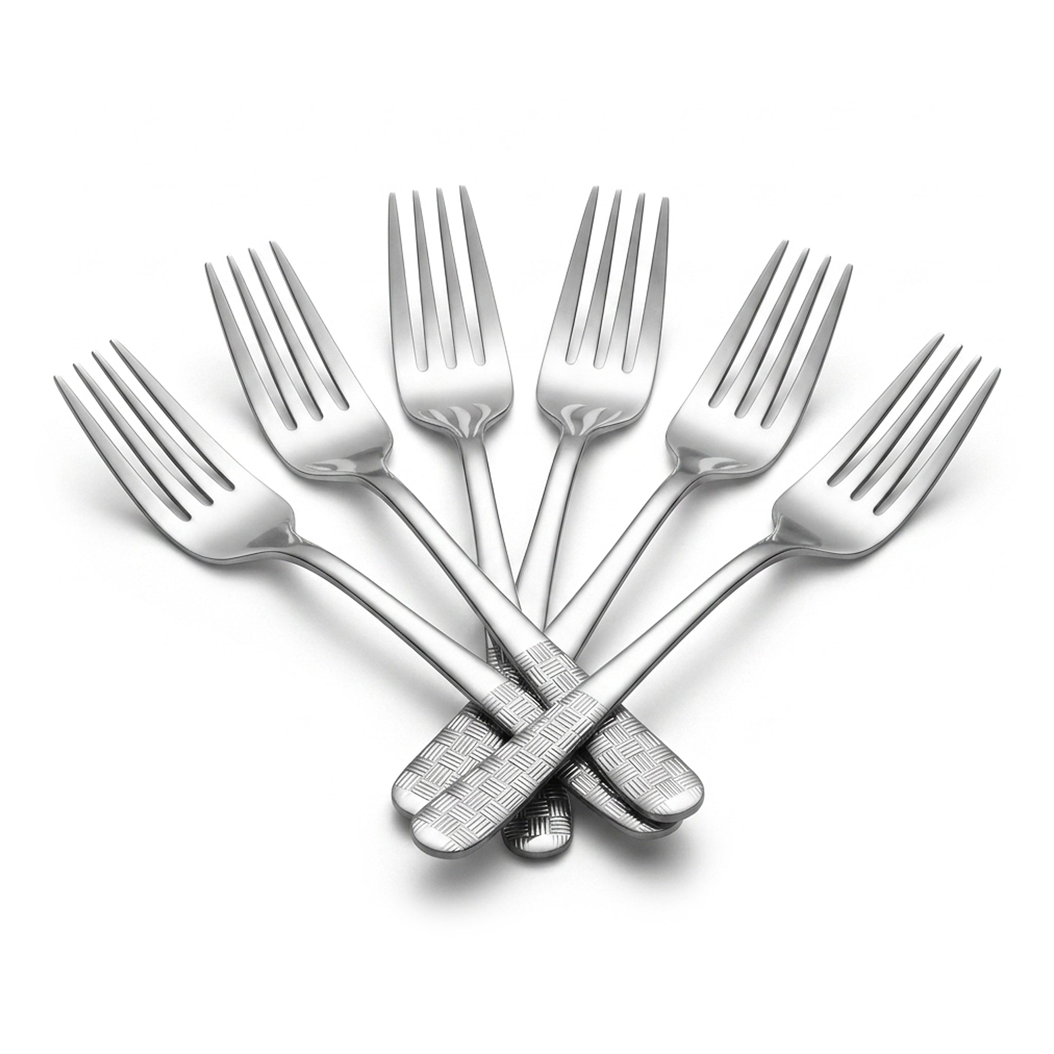 Blaze  R.P.1 Stainless Steel 6-Piece Silver Dessert Fork Set