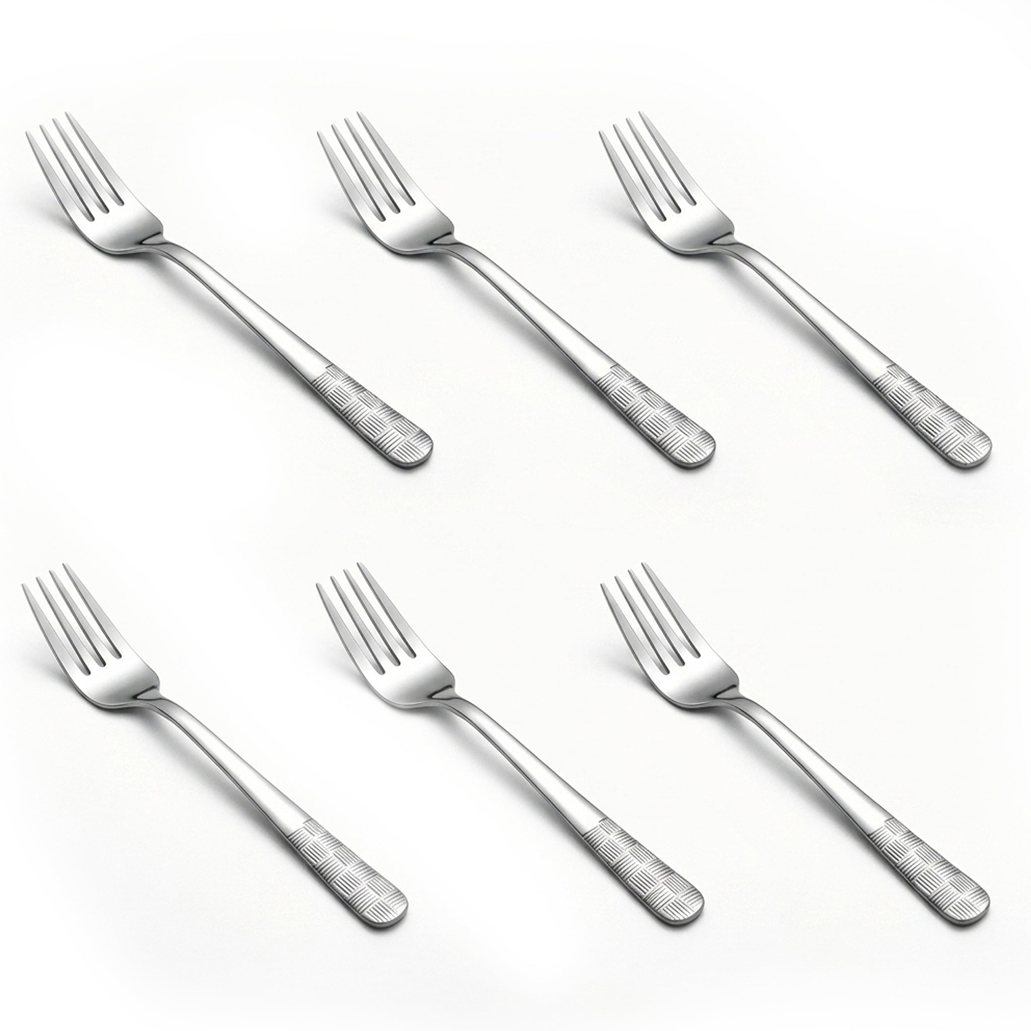 Blaze R.P.1 Stainless Steel 6-Piece Silver Table Fork Set
