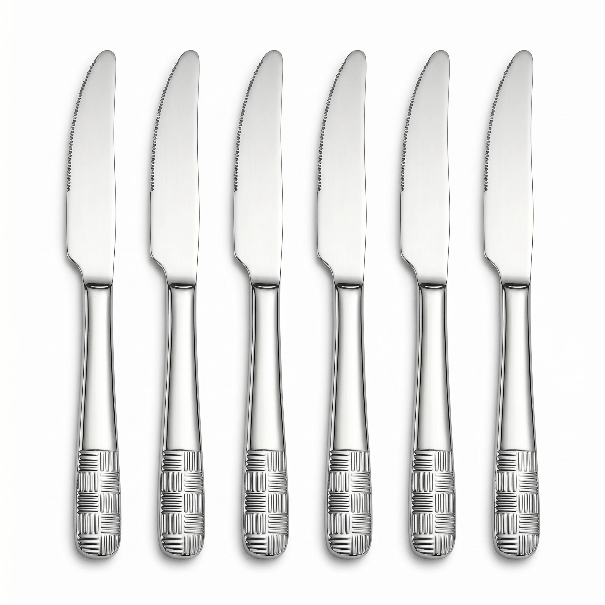Blaze R.P.1 Stainless Steel 6-Piece Silver Table Knife Set