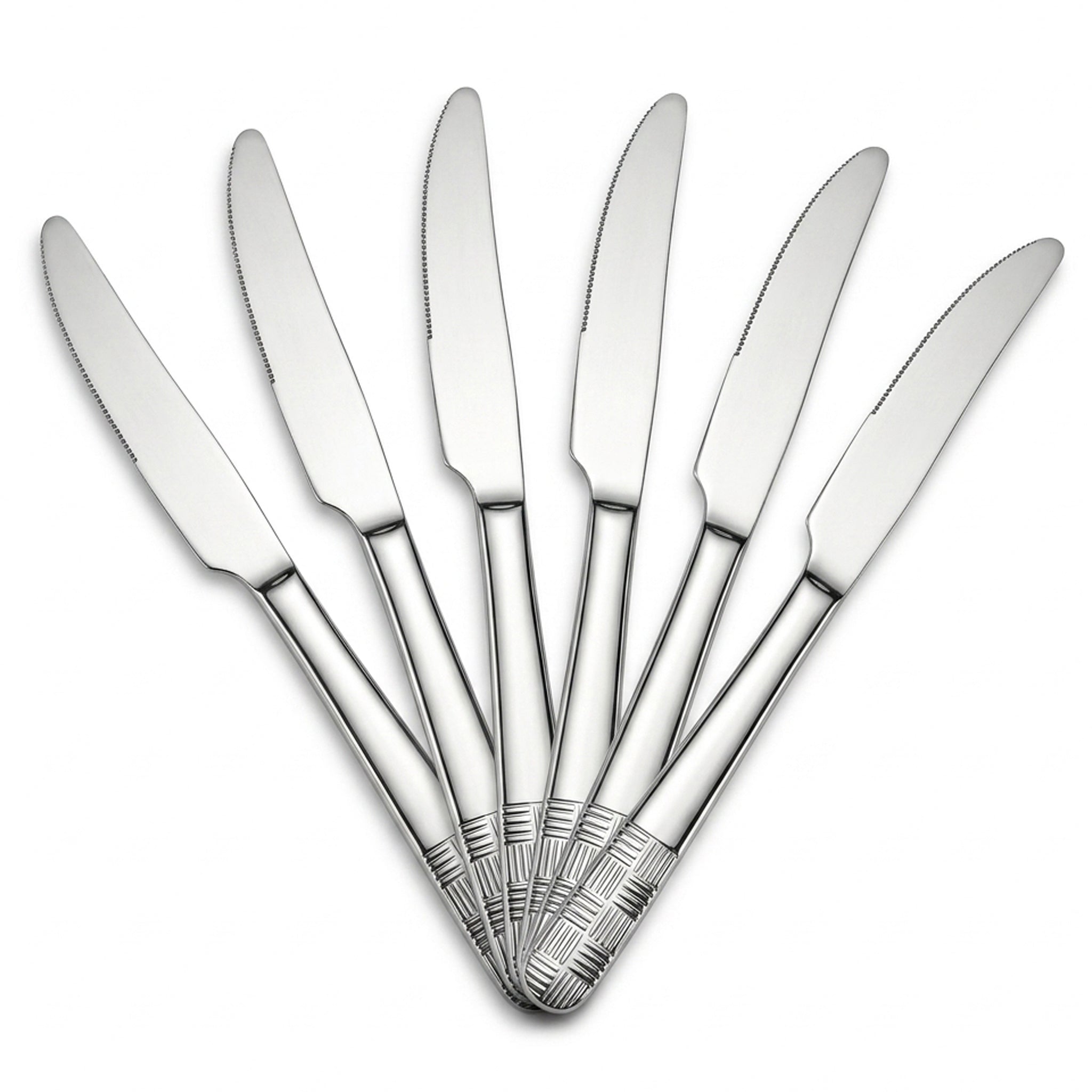 Blaze R.P.1 Stainless Steel 6-Piece Silver Table Knife Set