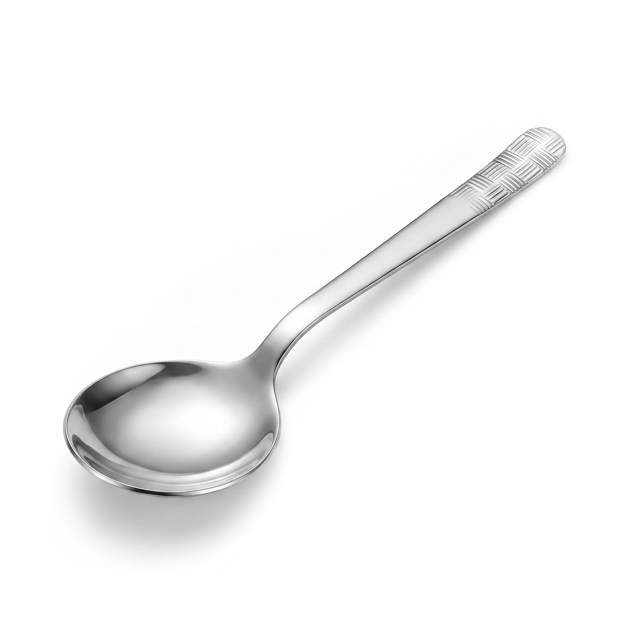 Blaze R.P.1 Stainless Steel 2-Piece Silver Serving Soup Spoon Set