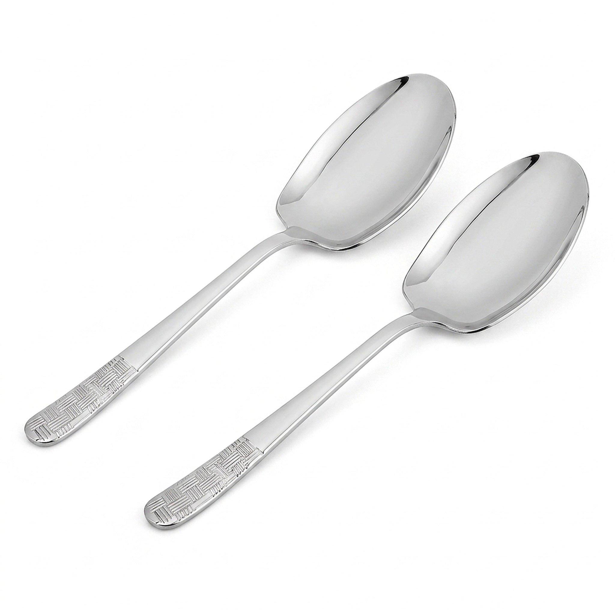Blaze R.P.1 Stainless Steel 2-Piece Serving Rice Panja Spoon Set
