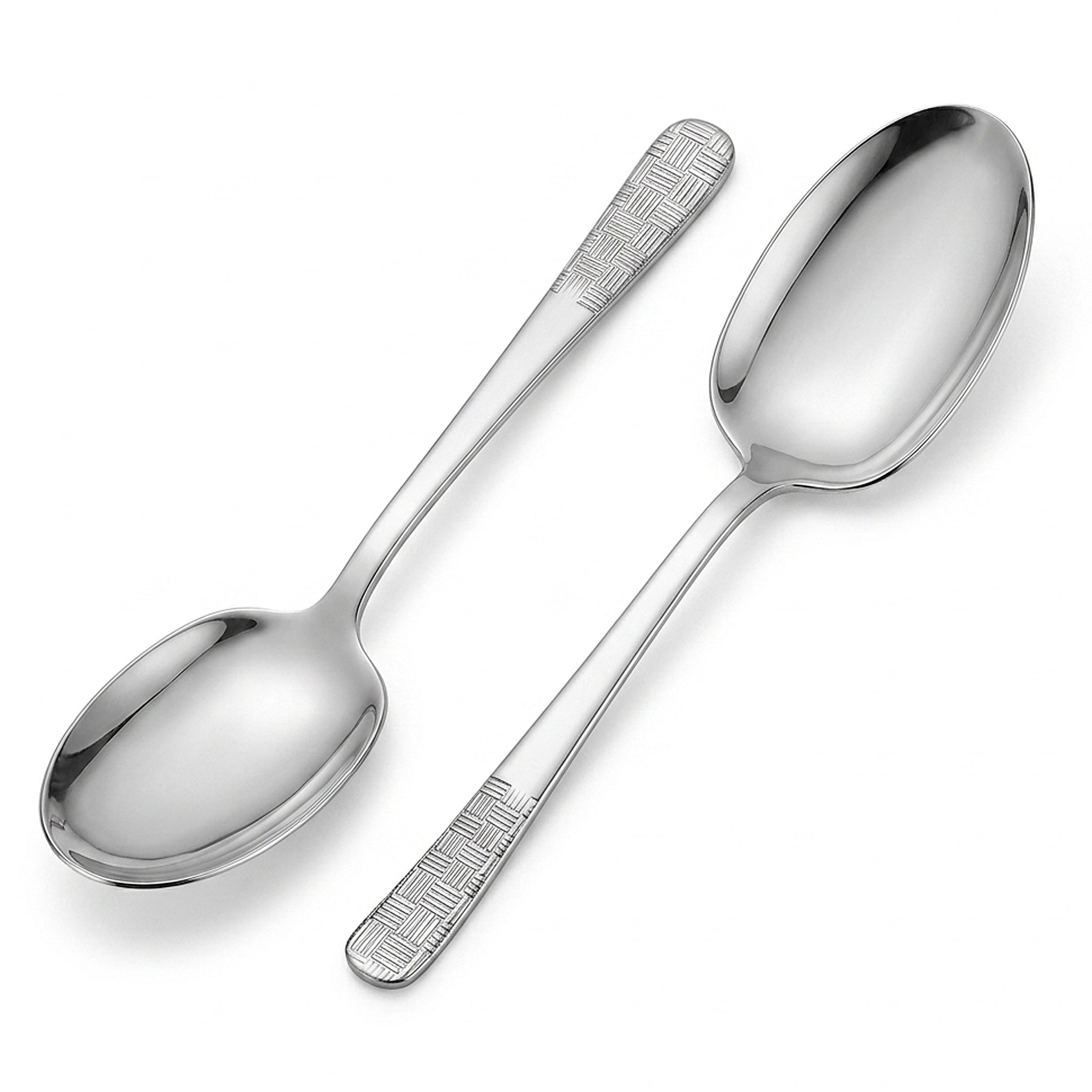 Blaze R.P.1 Stainless Steel 2-Piece Serving Rice Panja Spoon Set