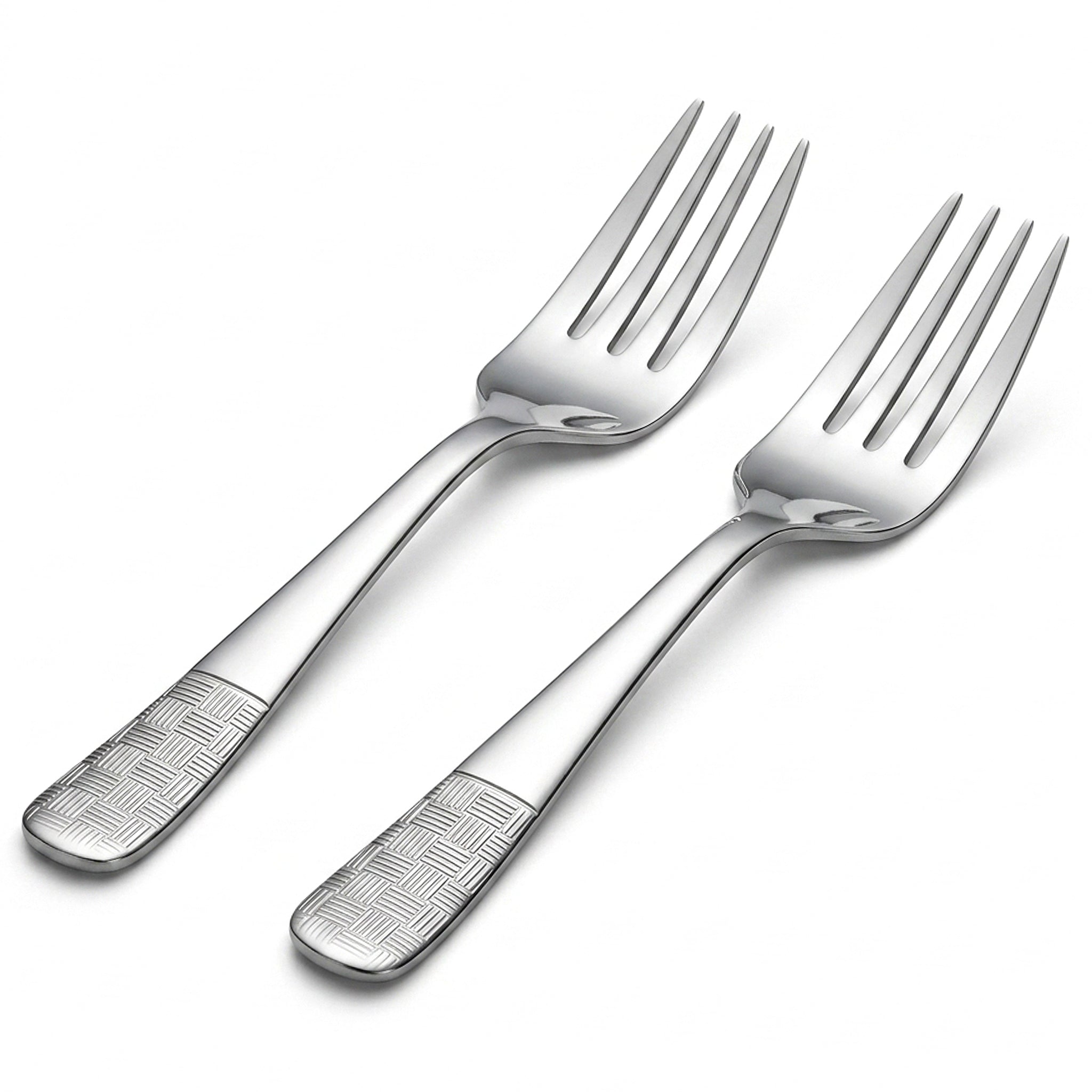 Blaze R.P.1  Stainless Steel 2-Piece Silver Serving Fork Set