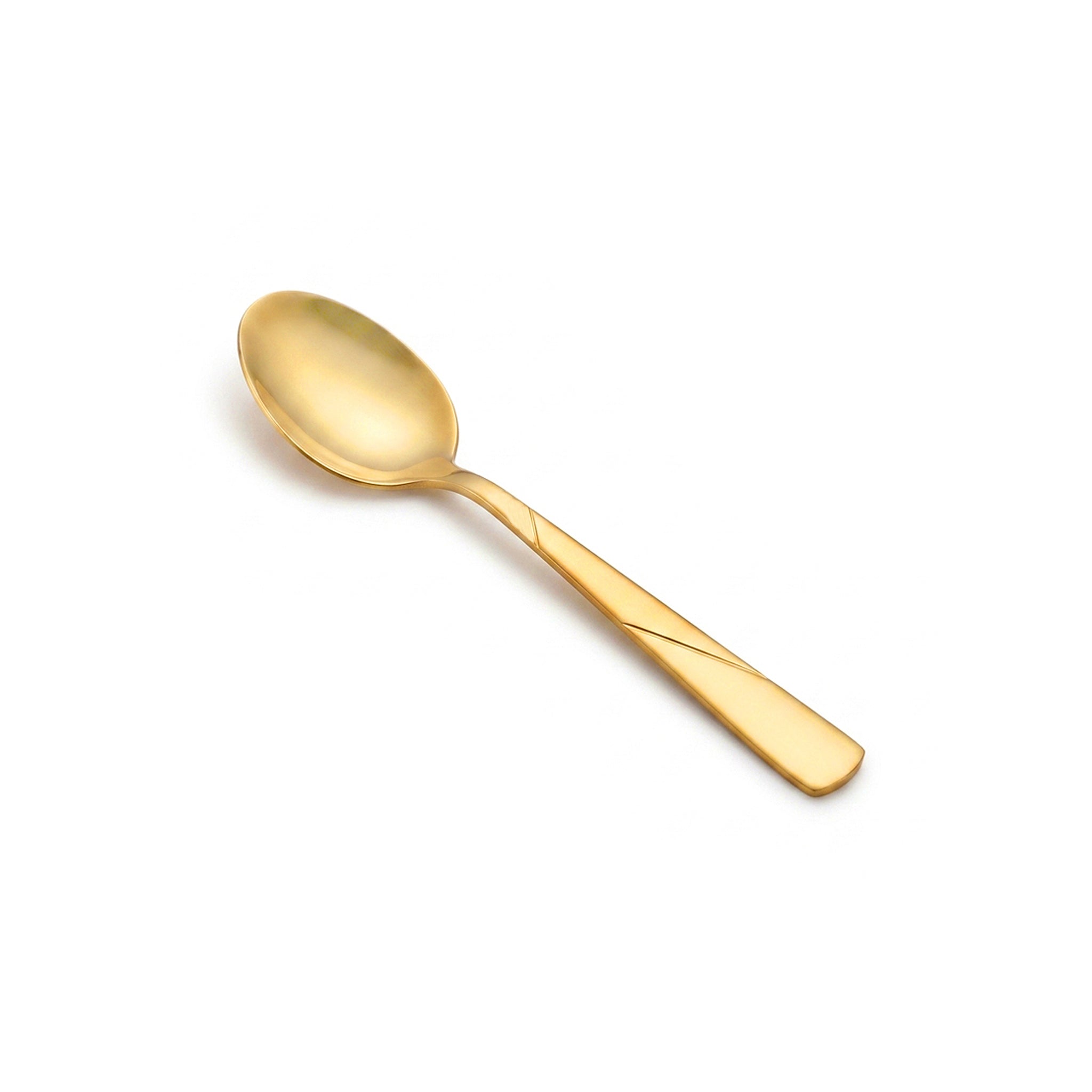 Blaze R.P.3 Stainless Steel 6-Piece Golden Coffee Spoon Set