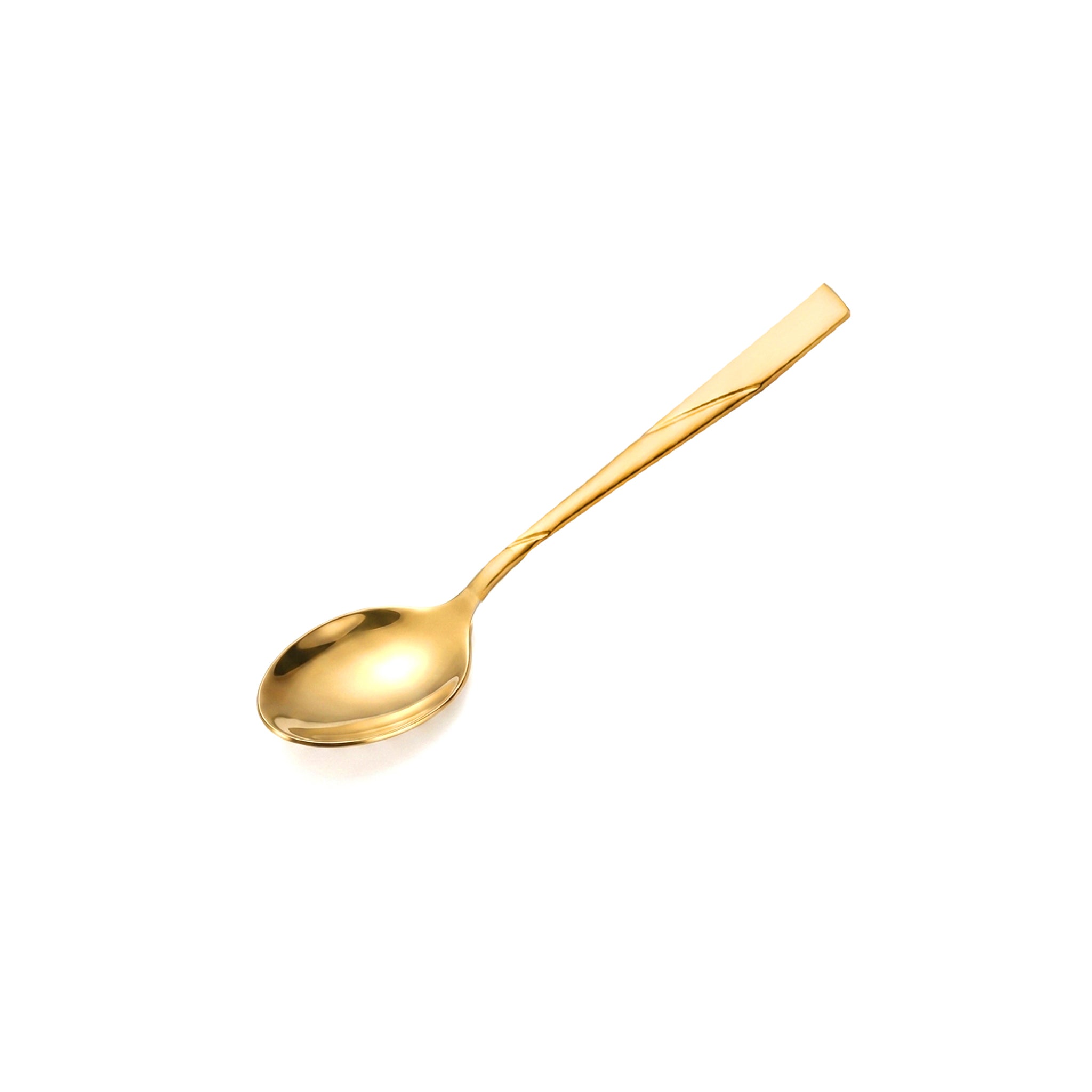 Blaze R.P.3 Stainless Steel 6-Piece Golden Tea Spoon Set