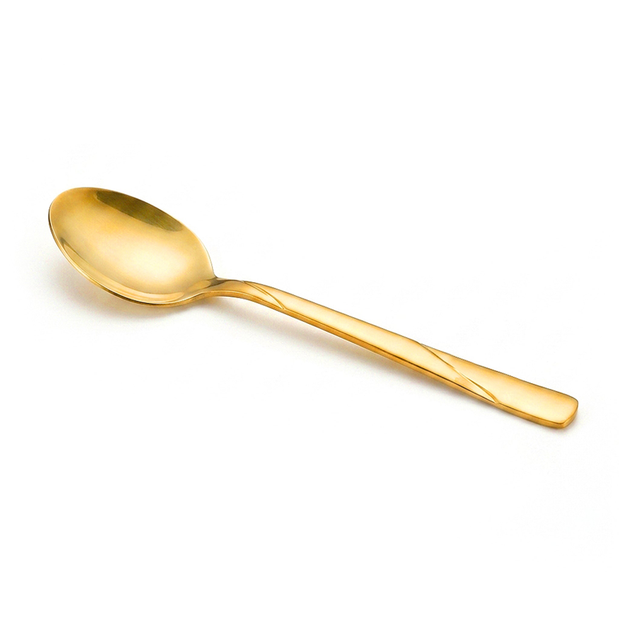 Blaze R.P.3 Stainless Steel 6-Piece Golden Dessert Spoon Set