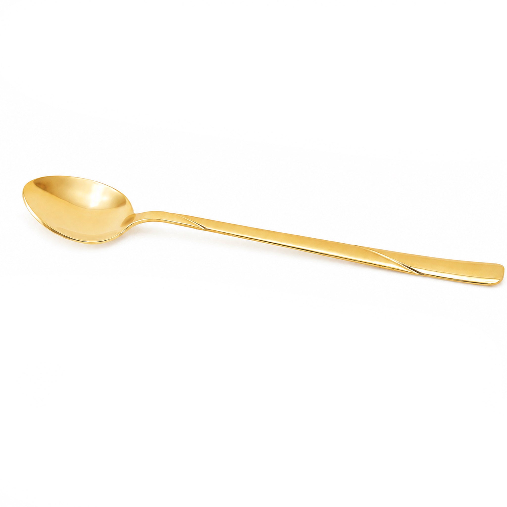 Blaze R.P.3 Stainless Steel 6-Piece Golden Long Tea Spoon Set