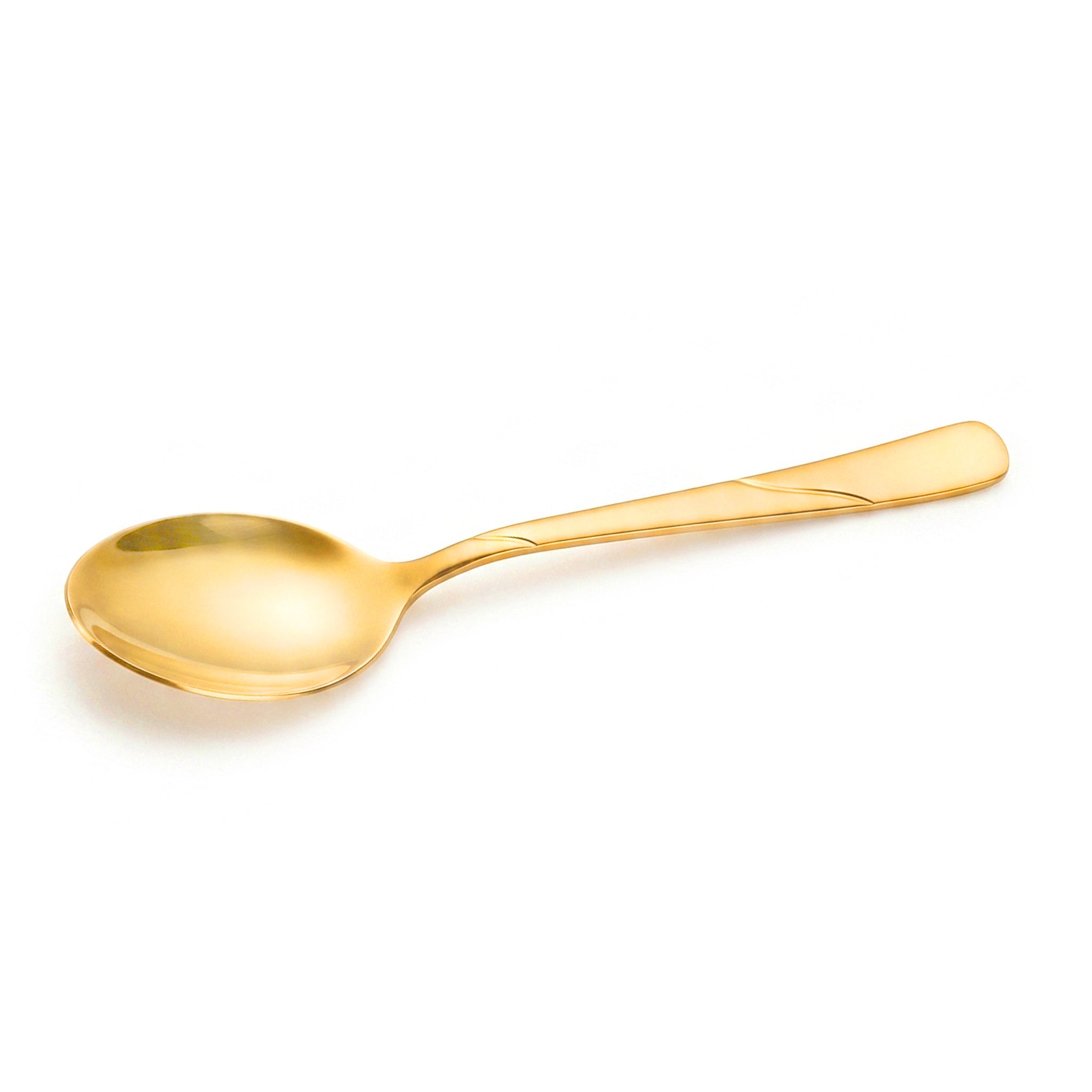 Blaze R.P.3 Stainless Steel 6-Piece Golden Dessert Soup Spoon