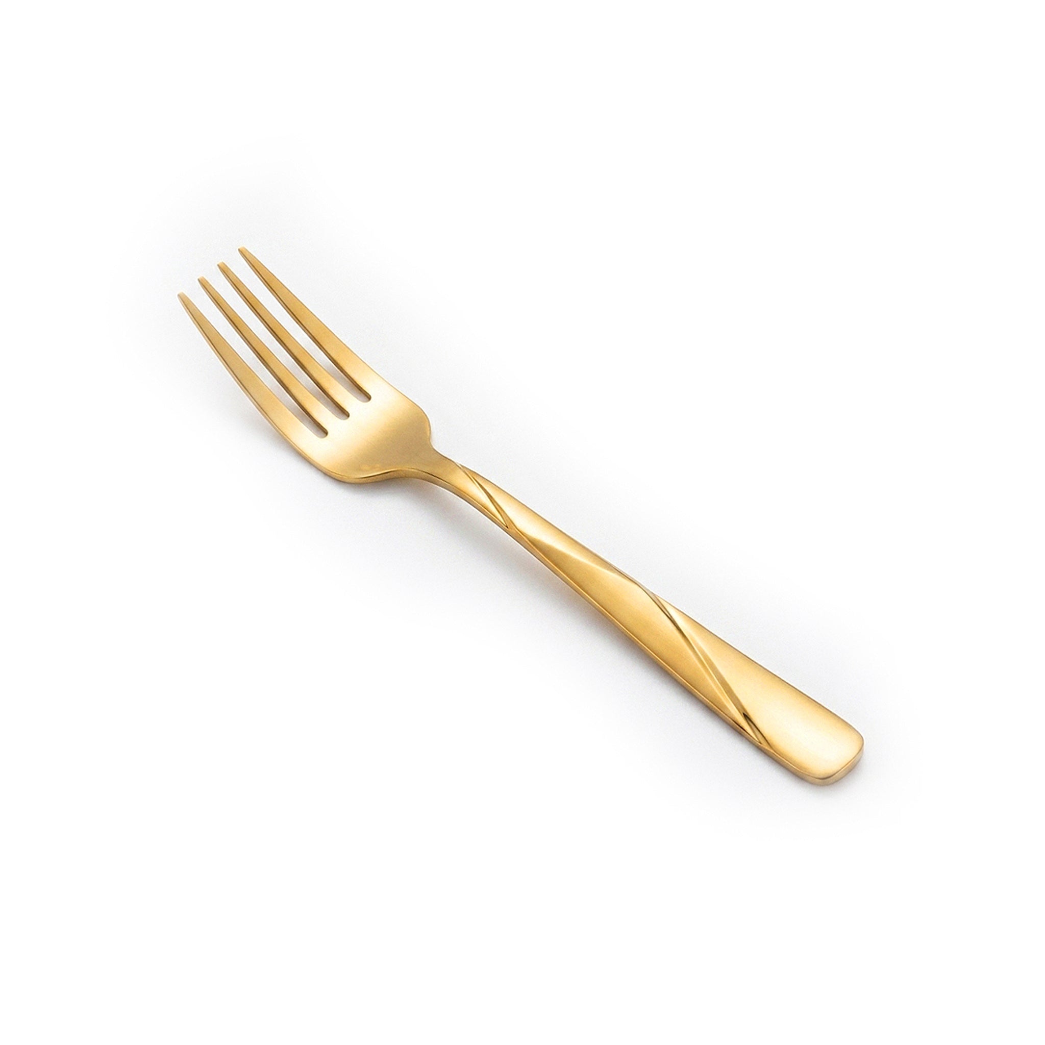 Blaze R.P.3 Stainless Steel 6-Piece Golden Dessert Fork Set