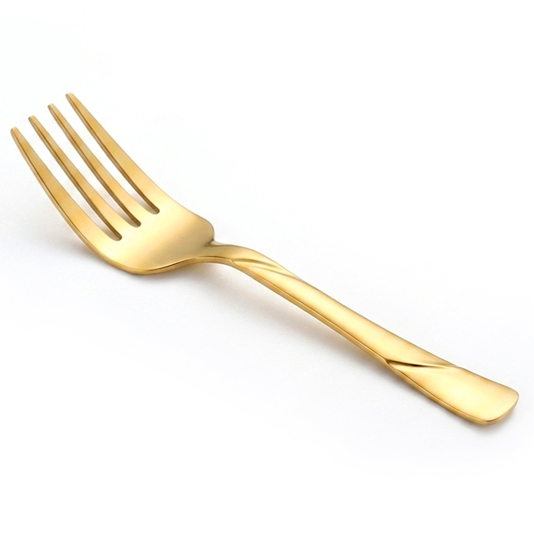 Blaze R.P.3 Stainless Steel 2-Piece Golden Serving Fork Set