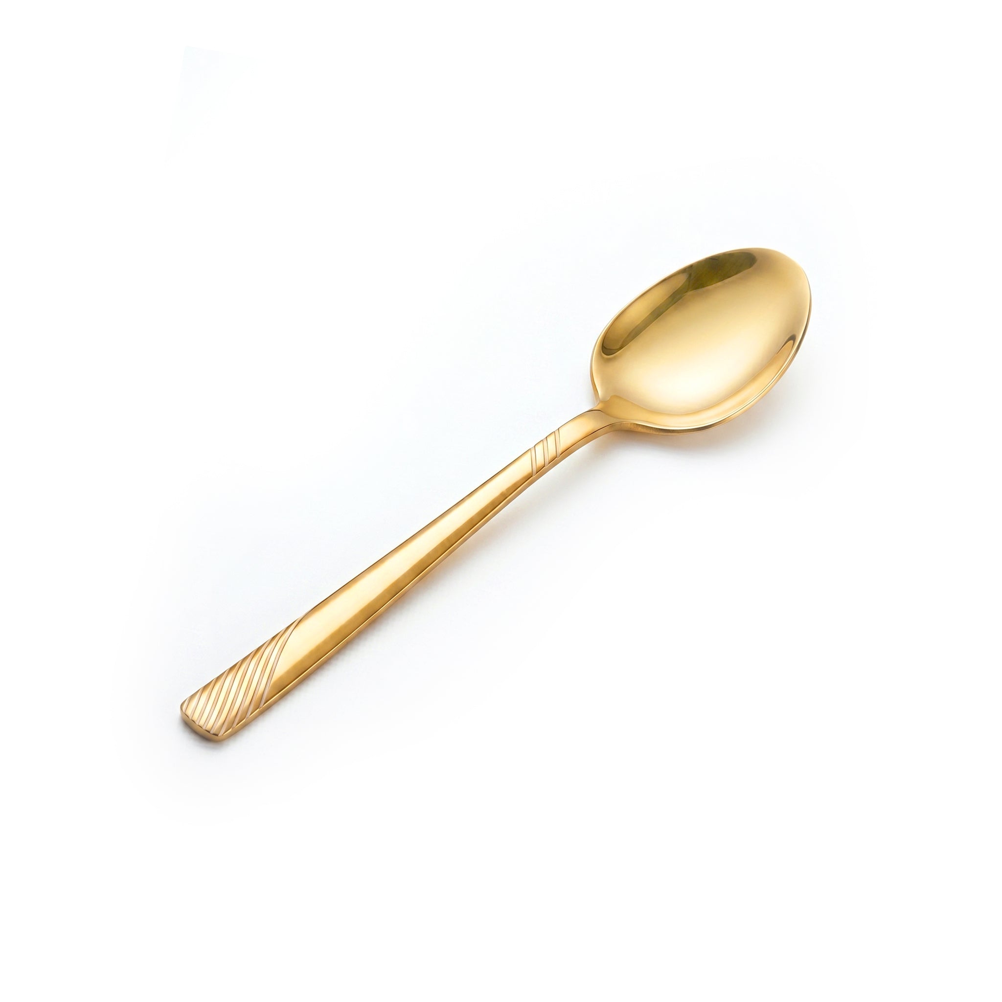 Blaze TPO Gold 6-Piece Stainless Steel Golden Tea Spoon Set