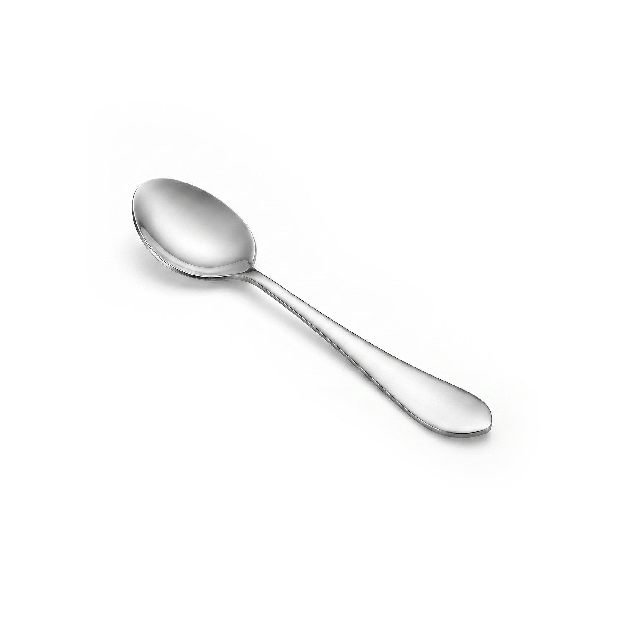 N.H 6-Piece Stainless Steel Silver Baby Spoon Set