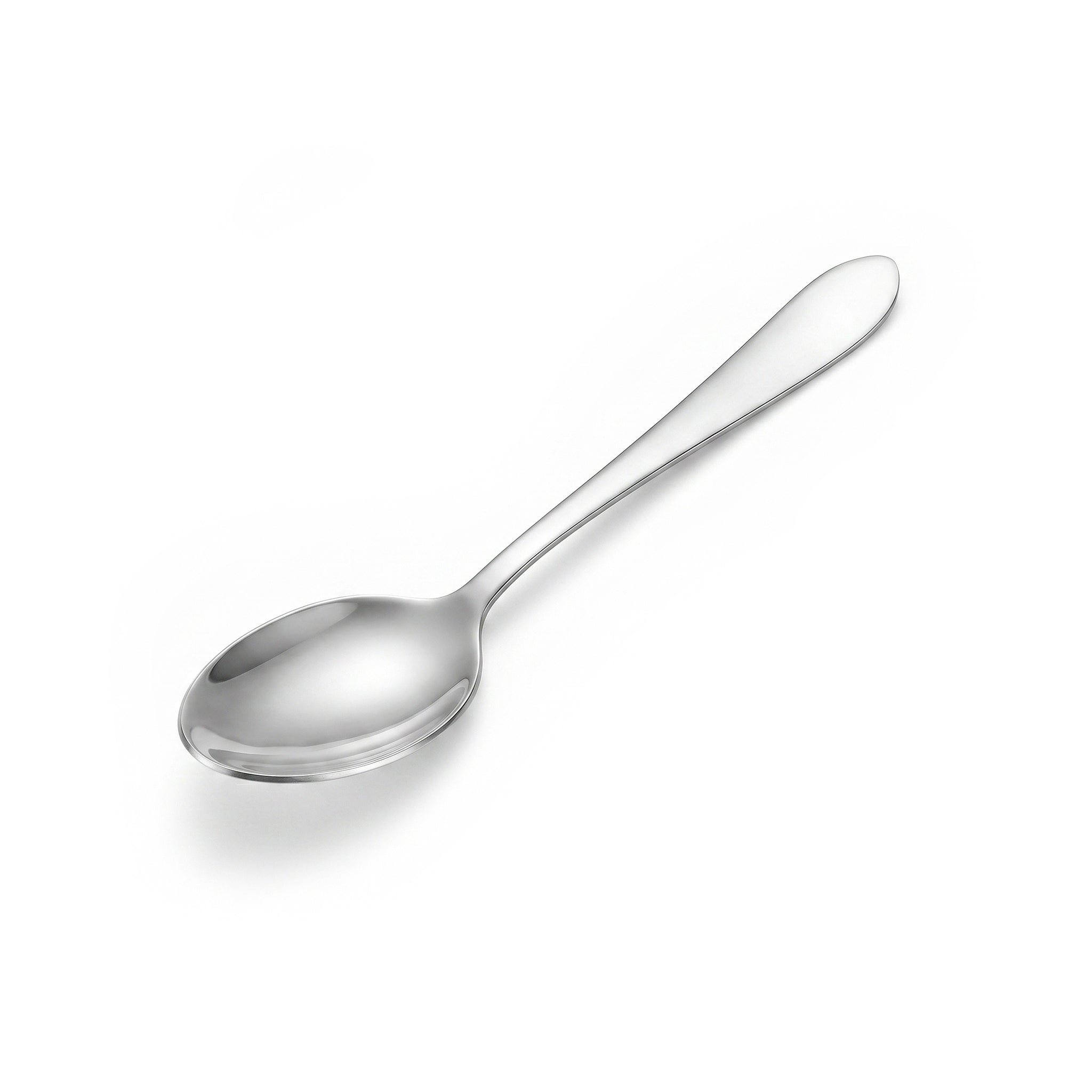 N.H 6-Piece Stainless Steel Silver Table Spoon Set