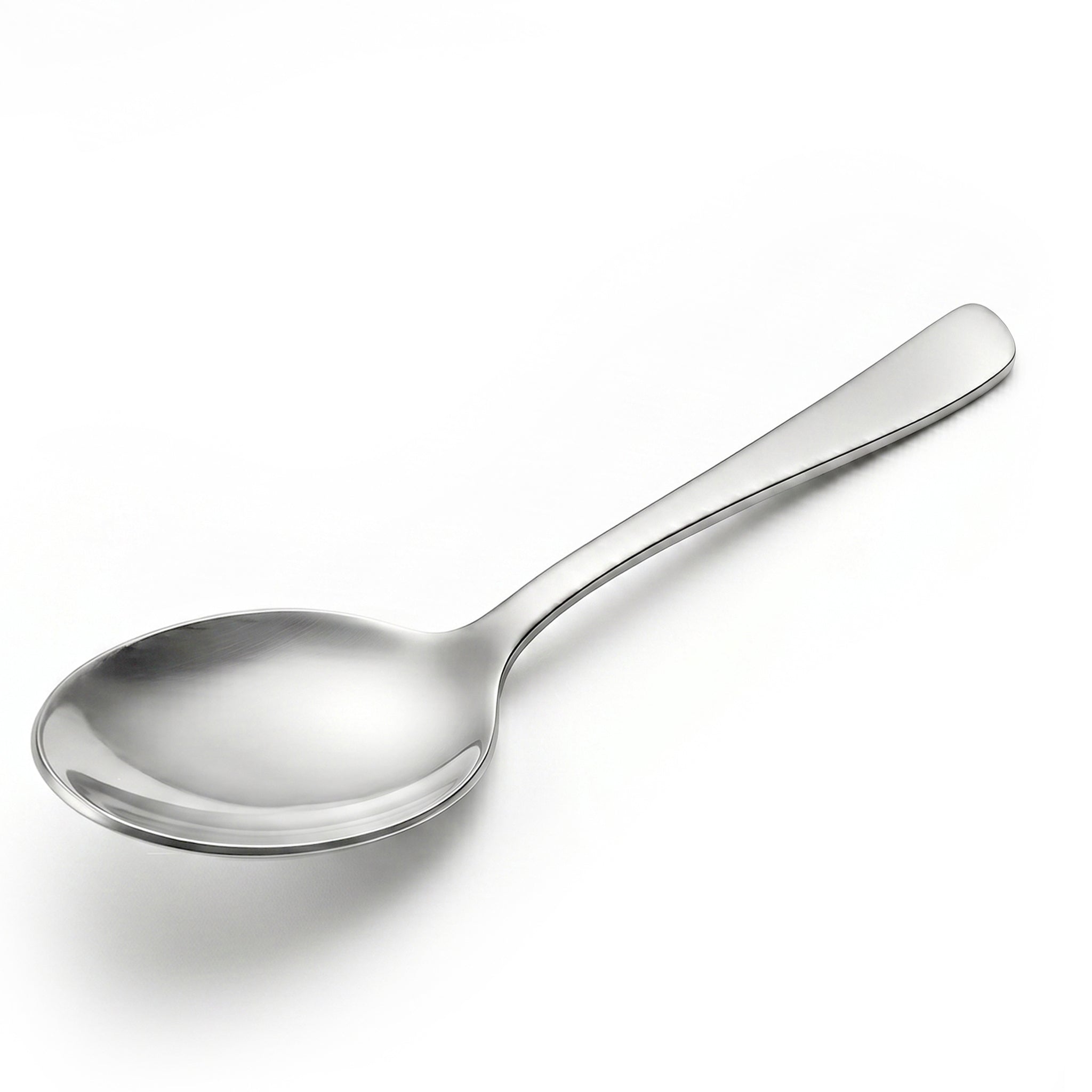 N.H Stainless Steel Silver Serving Soup Spoon