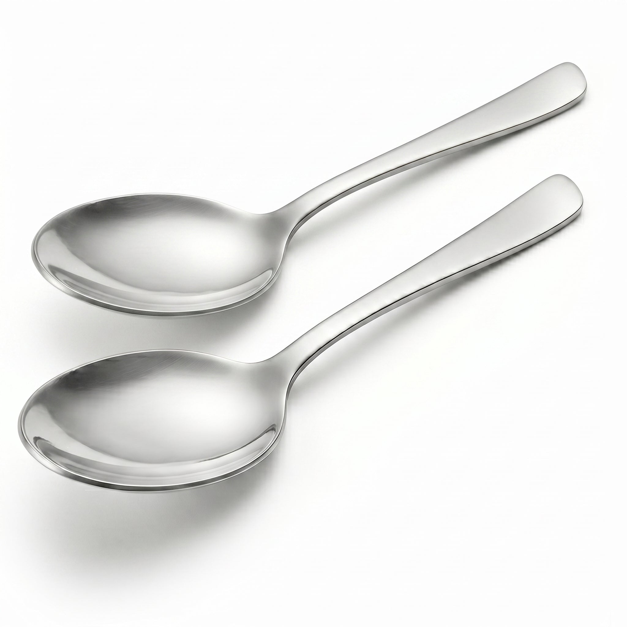 N.H Stainless Steel Silver Serving Soup Spoon
