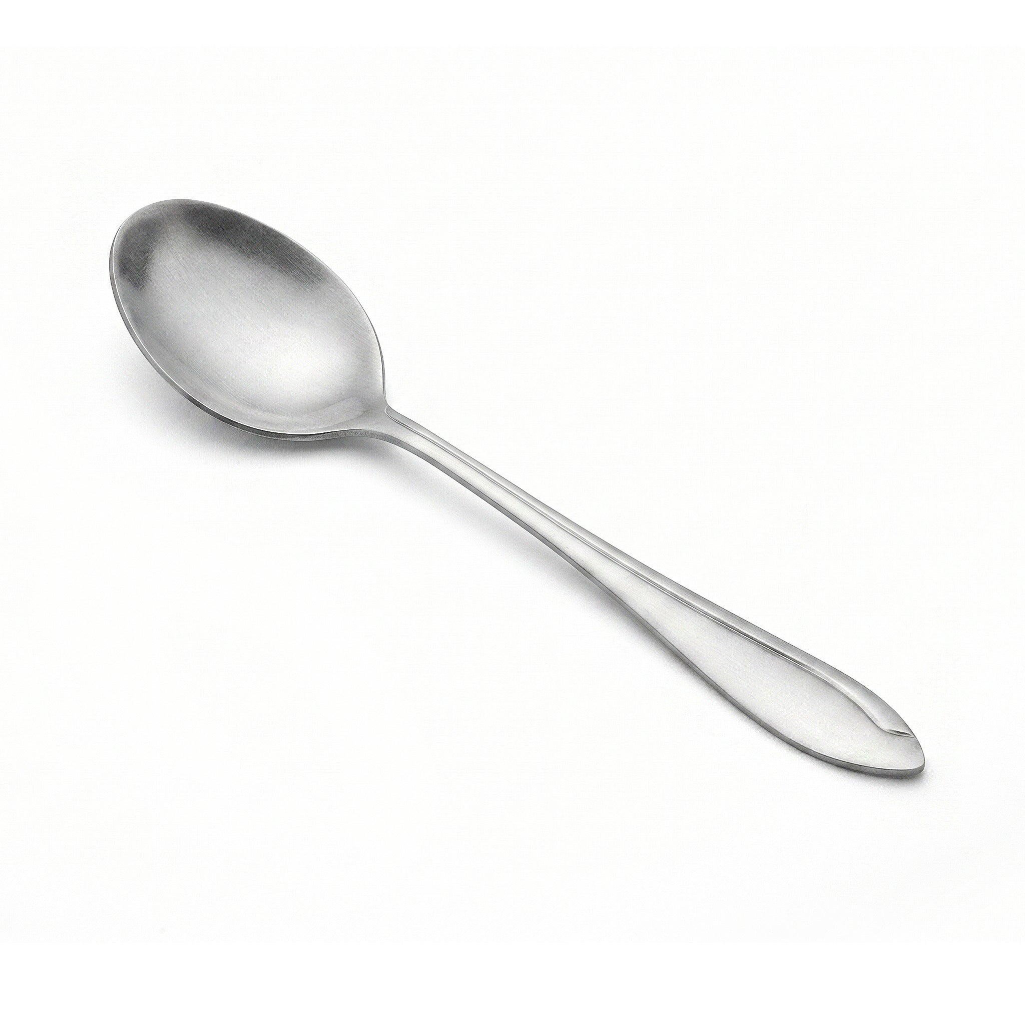 Fish Sandy 6-Piece Stainless Steel Silver Baby Soup Spoon Set