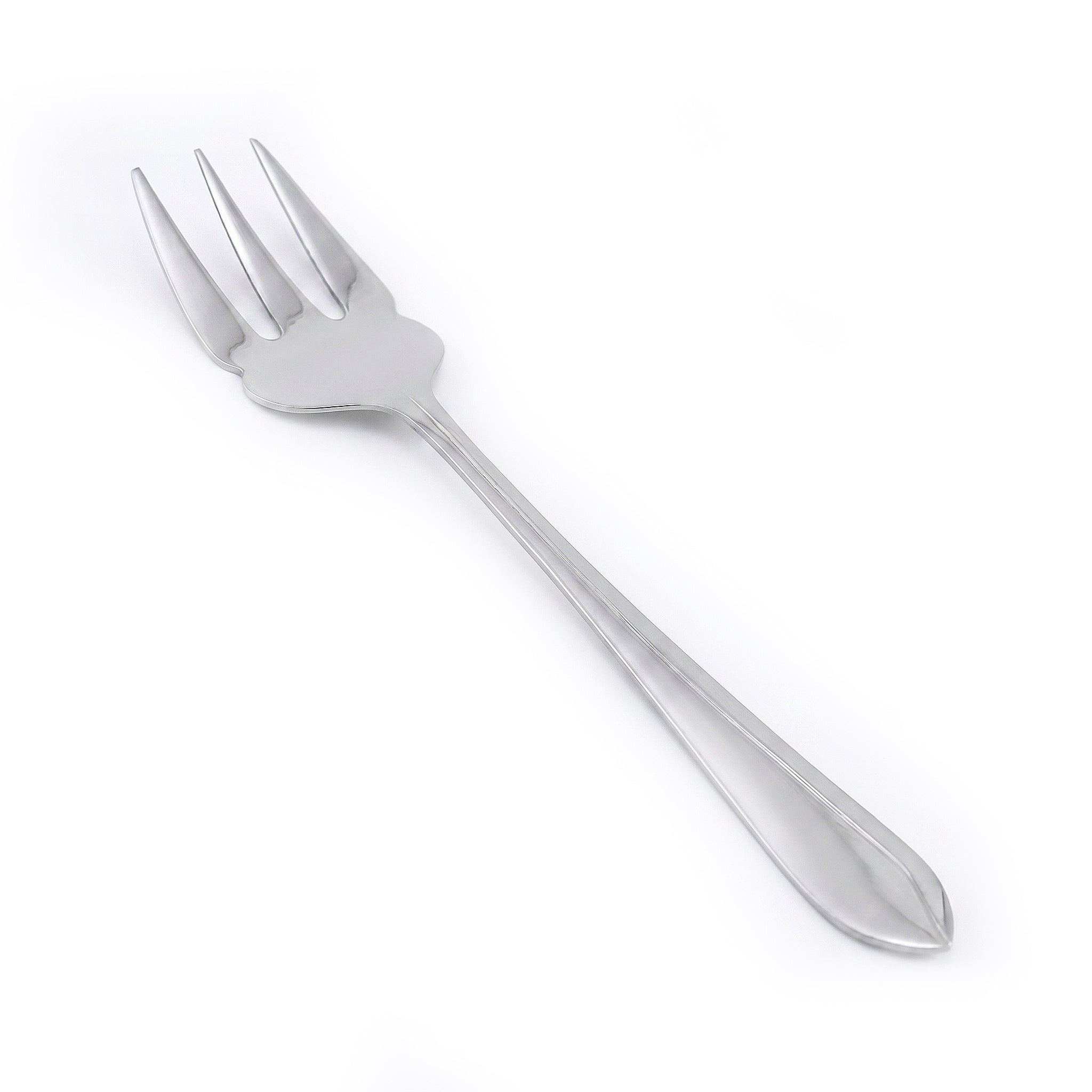 Fish Sandy Stainless Steel Silver Serving Fork