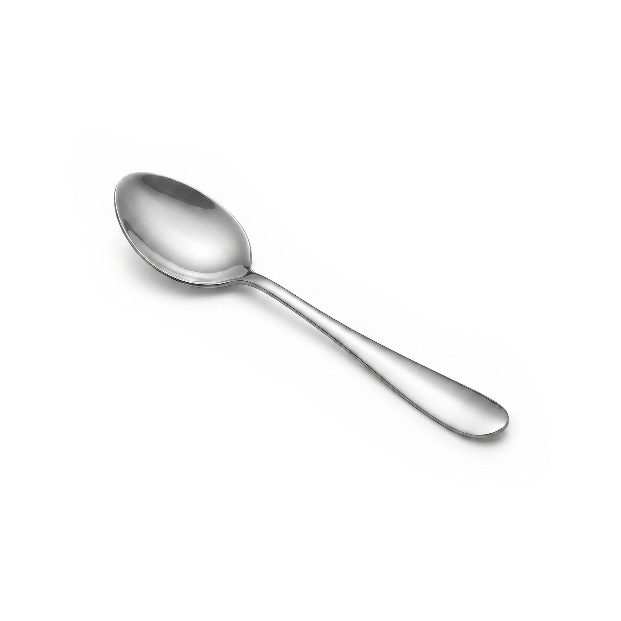 Mirror Polish 6-Piece Stainless Steel Silver Tea Spoon Set