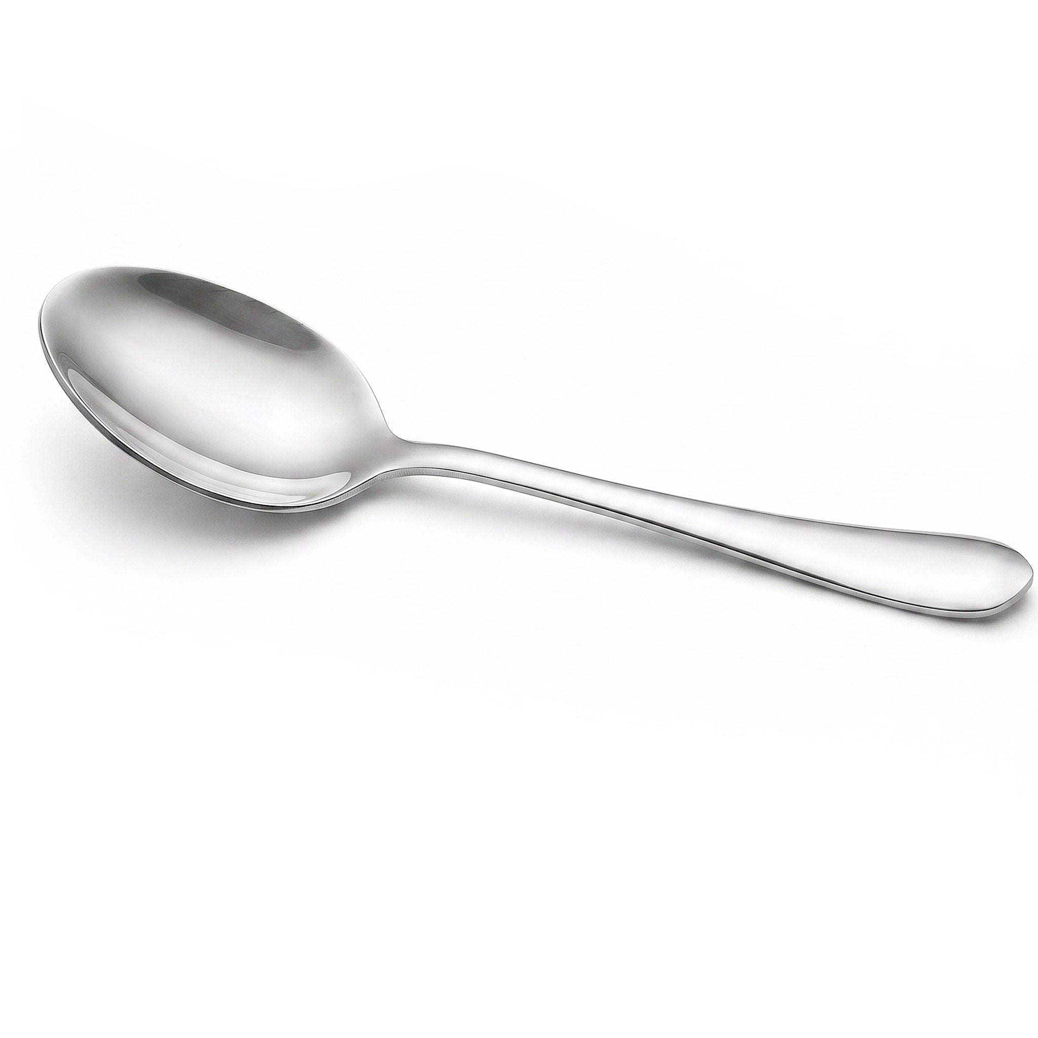 Mirror Polish Stainless Steel Silver Serving Rice Spoon